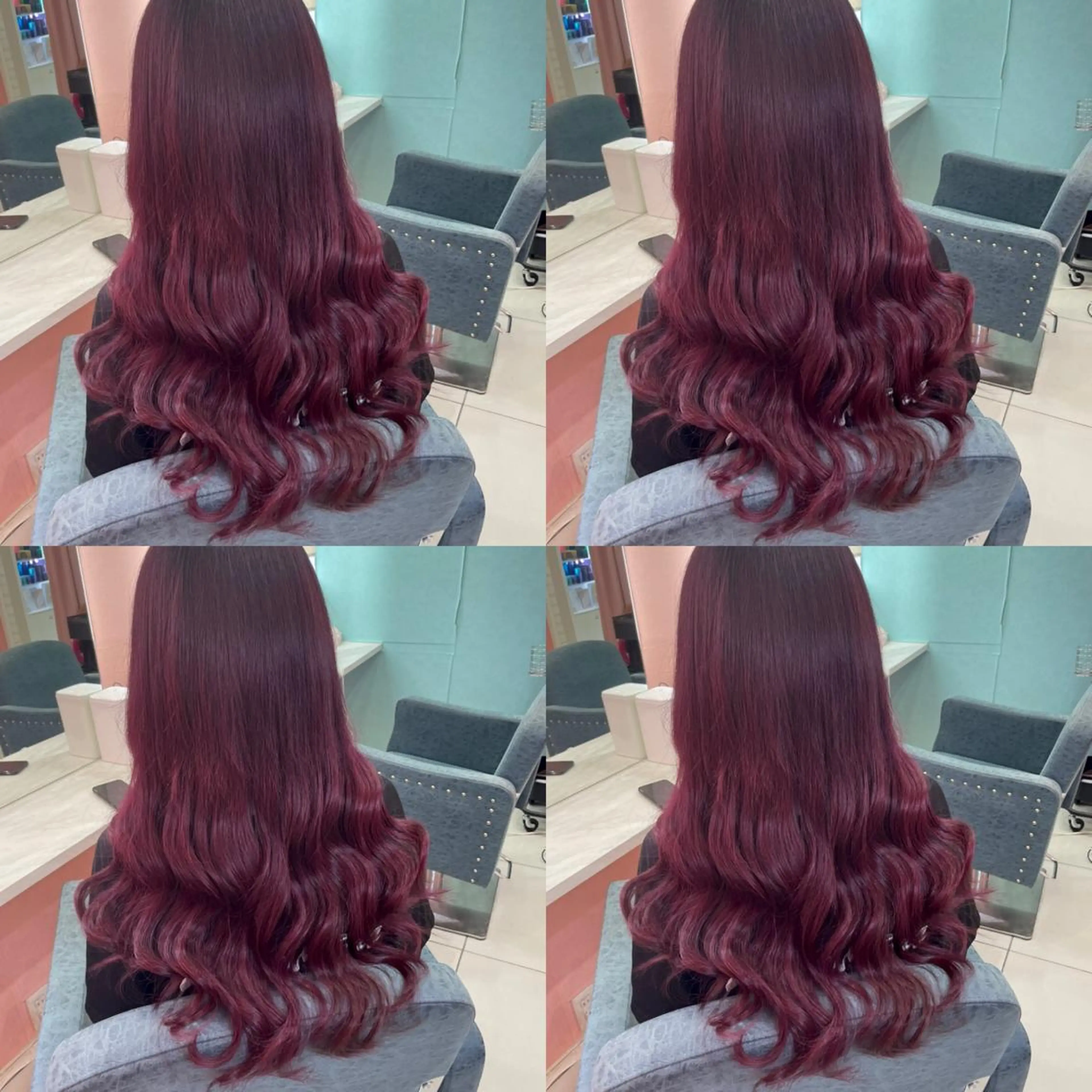 ロング カラー カシス 🌷MAYU 🌷のヘアスタイル