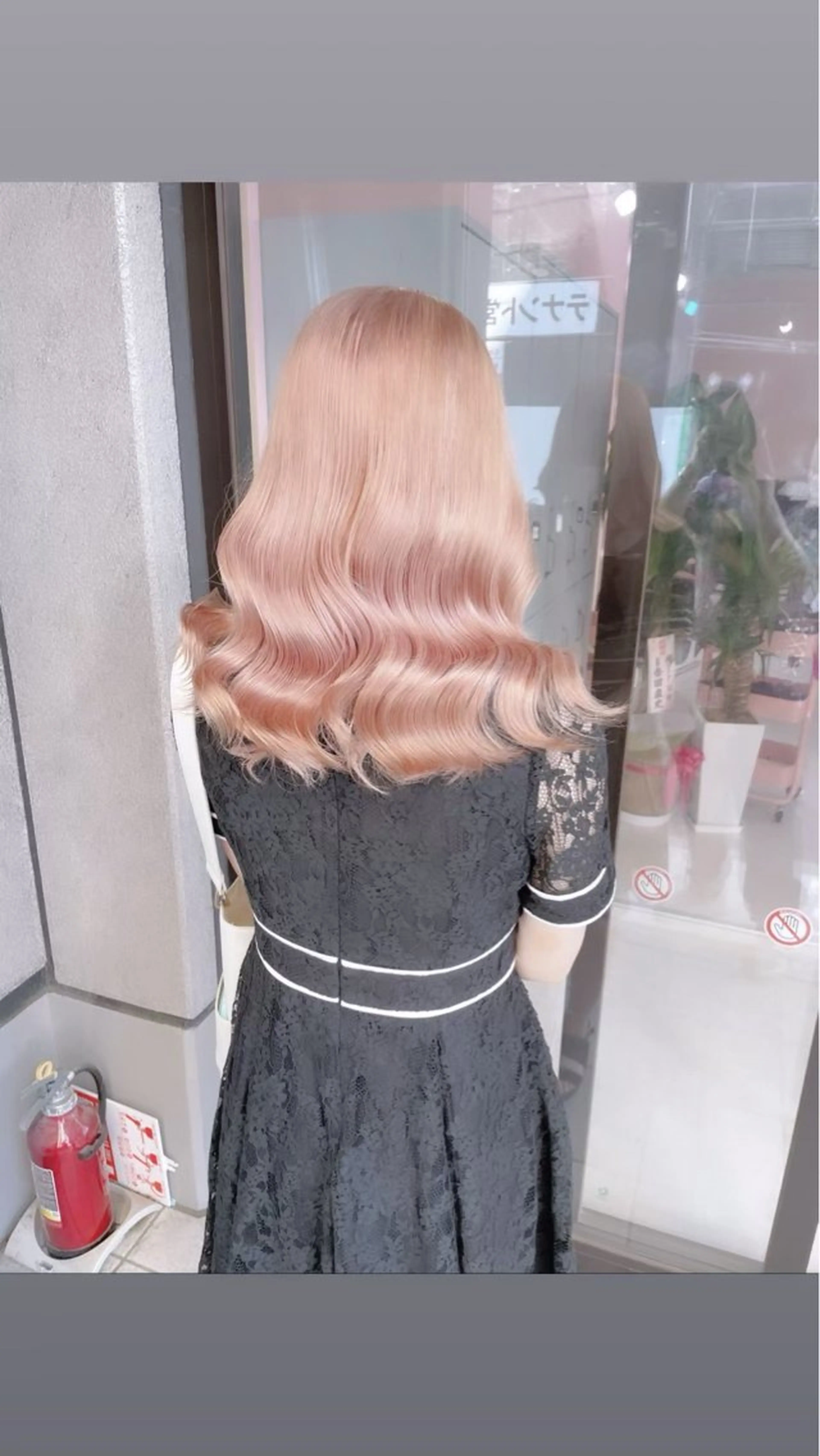 ロング カラー ヘアカラー トリートメント 🪽はづき🫧 簡単垢抜けカラー🪽のヘアスタイル
