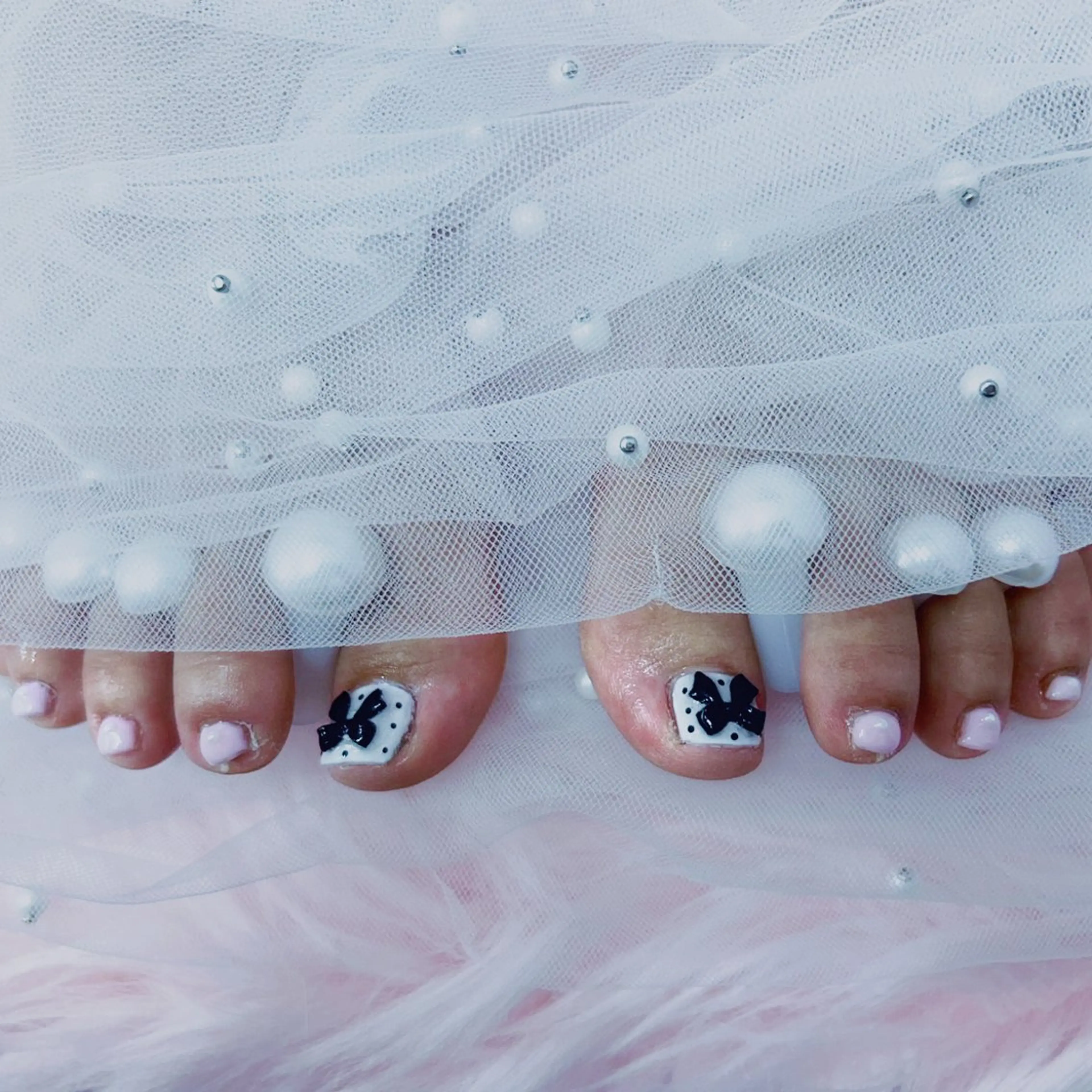 ネイル パーツ全部¥110 サロンミミのネイルデザイン