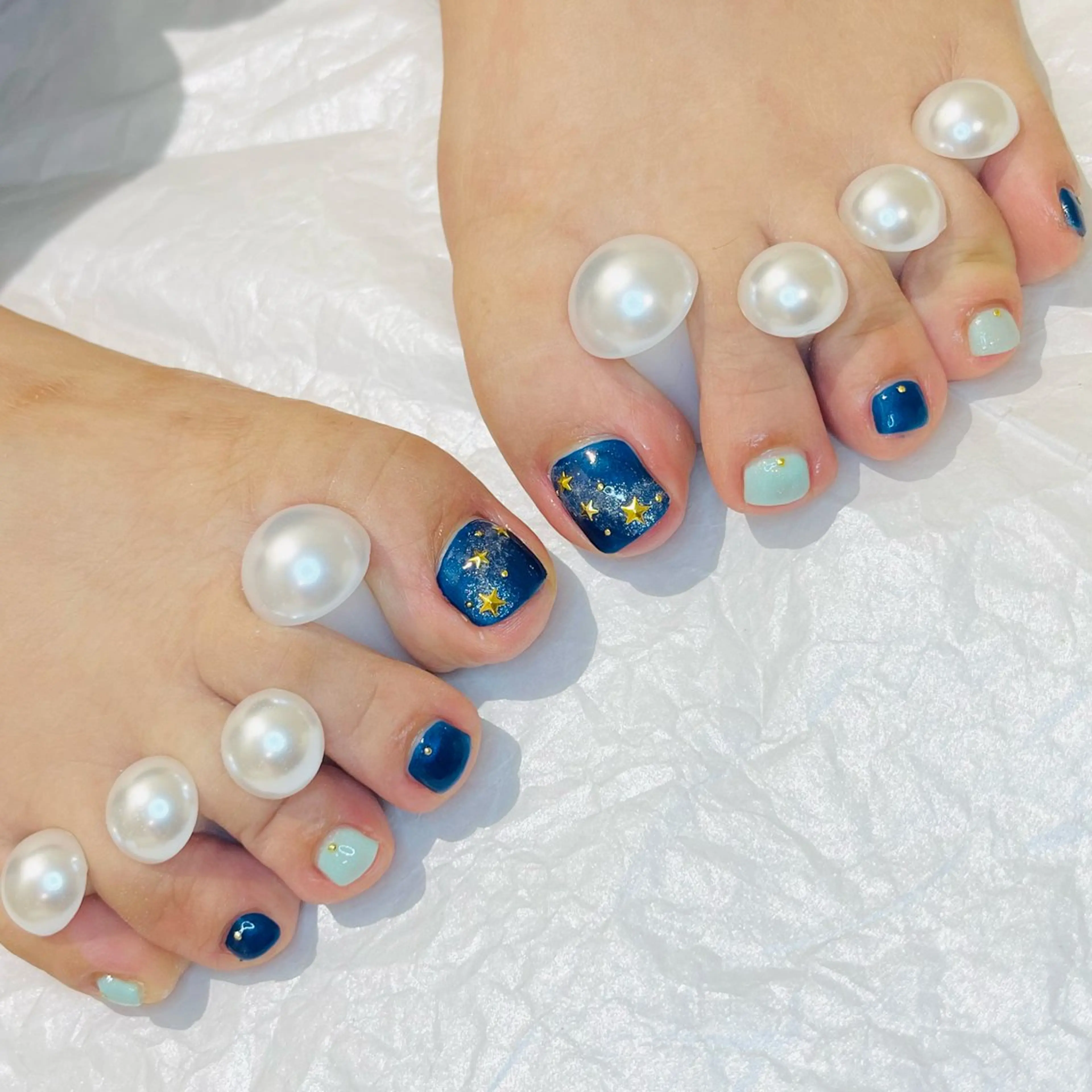 ネイル フットネイル Hair removal & Beauty salon Produce by Lucia所属・nail salon Luciaのネイルデザイン