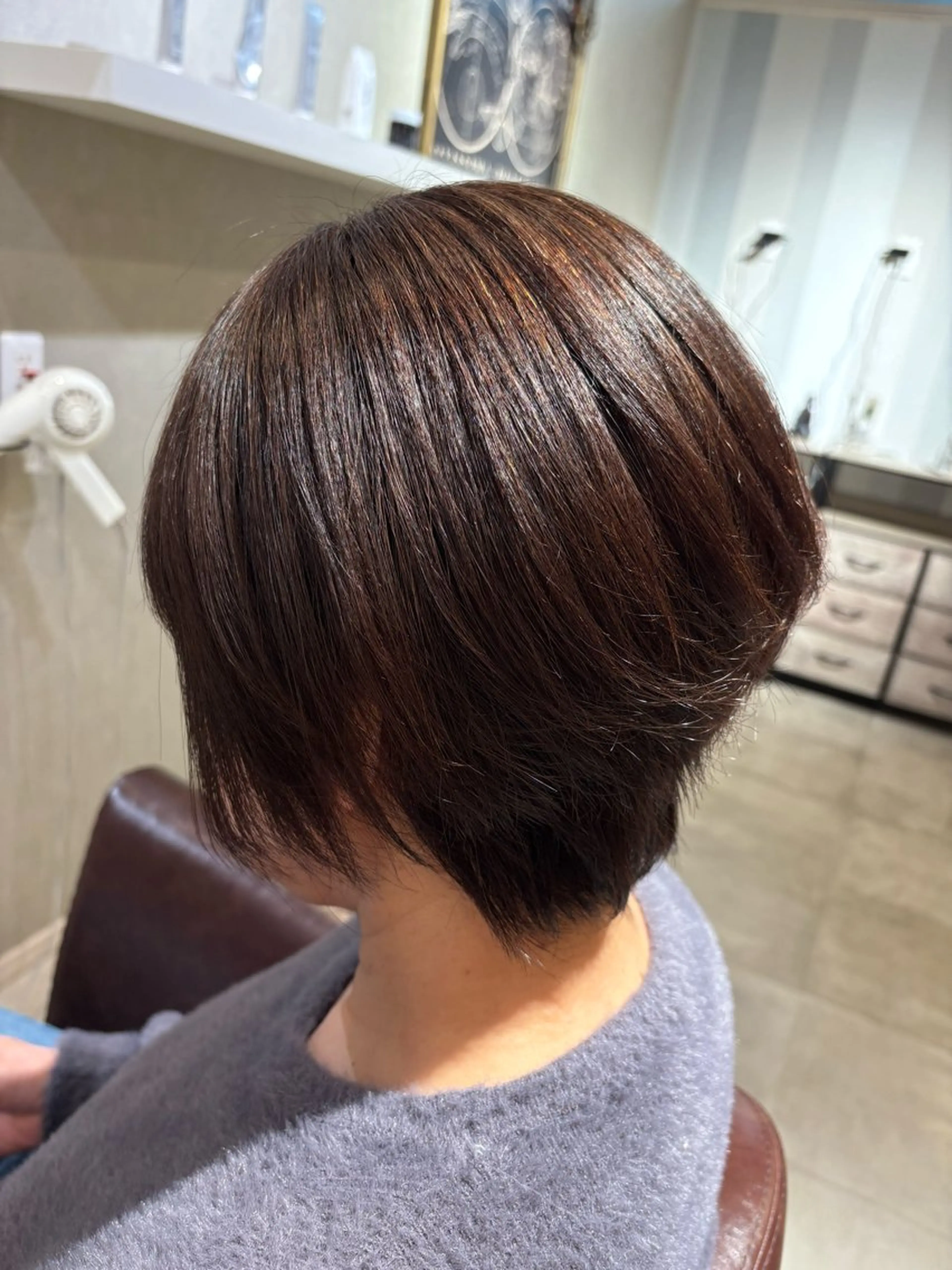 ショート カラー ベージュカラー ブラウンカラー 君塚幸奈 /Calbariのヘアスタイル