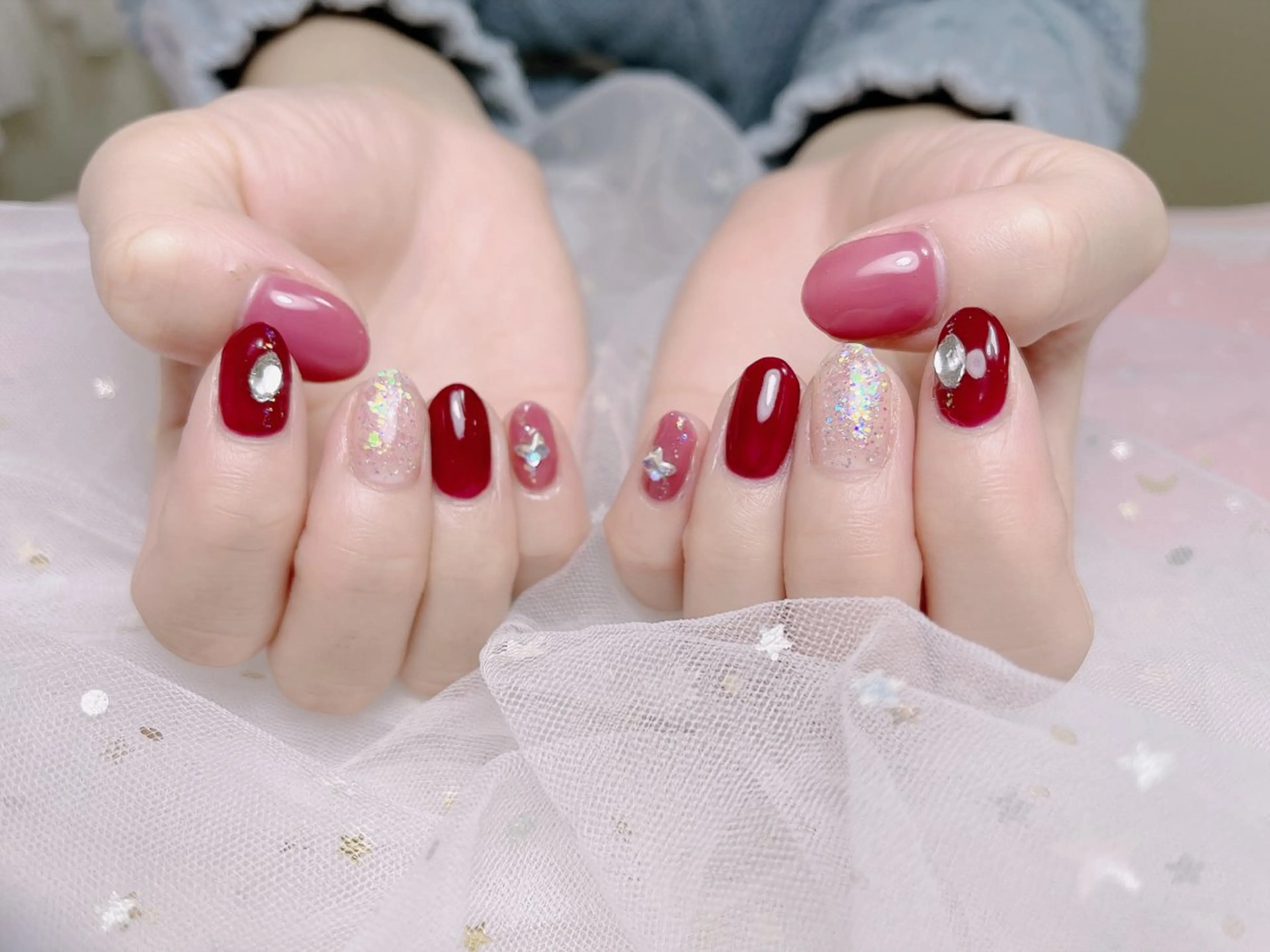 ネイル ハンドネイル ジョリ kasumi🌹💅のネイルデザイン