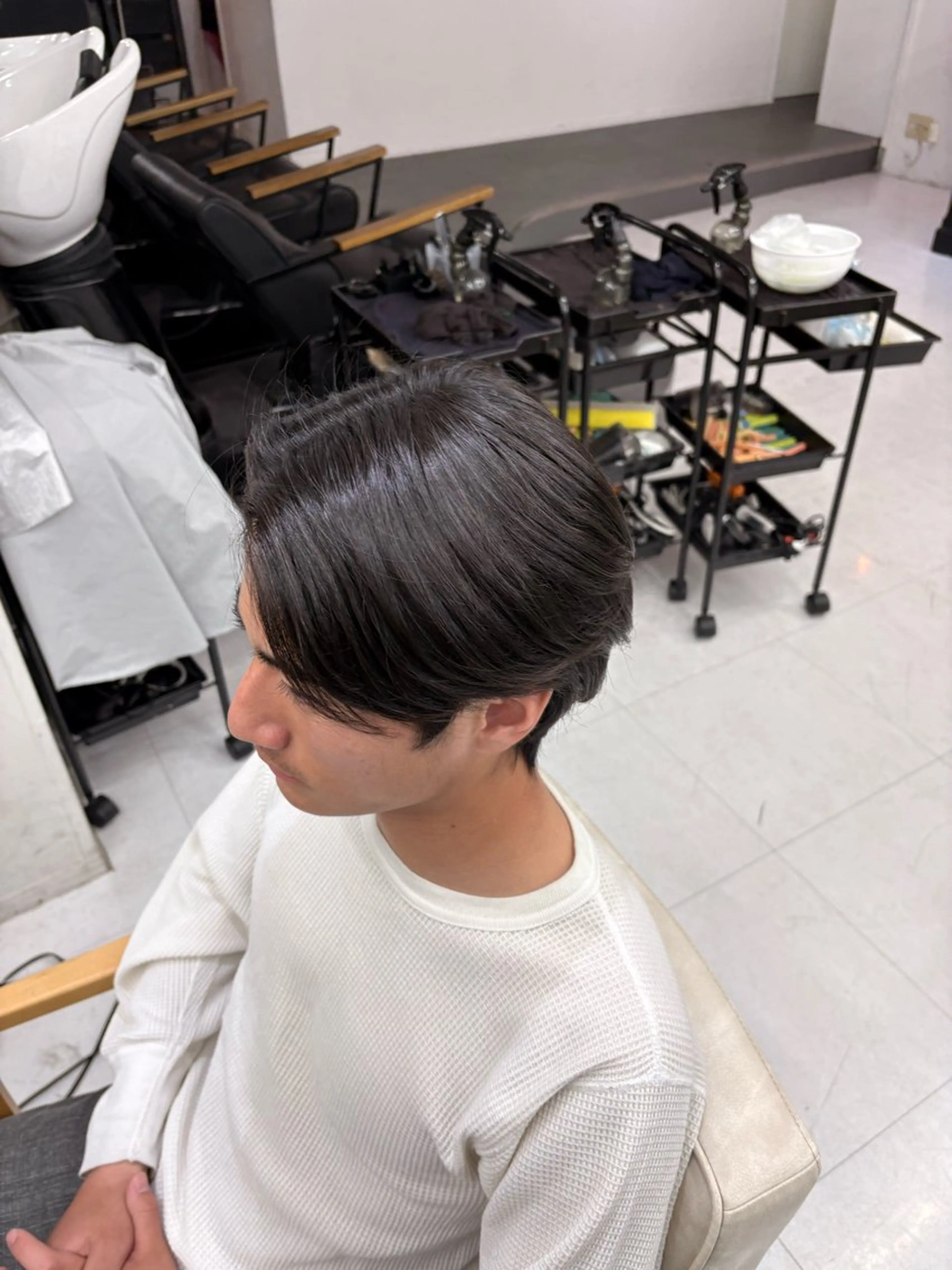 パーマ メンズ メンズパーマ 縮毛矯正 ニュアンスパーマ カット 縮毛矯正 メンズ/レディース きくた　みずきのヘアスタイル