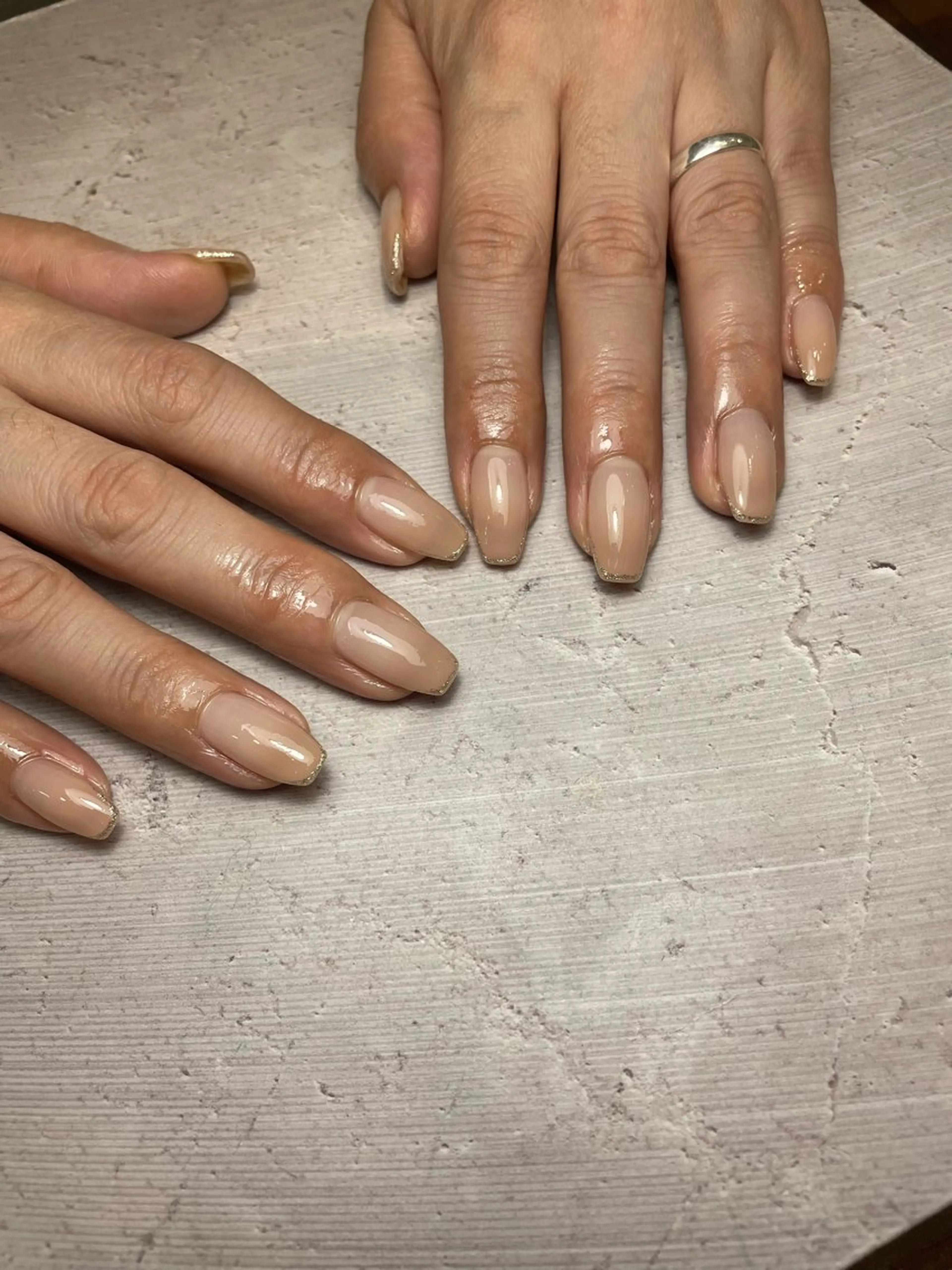 ネイル ラメ(グリッター) ハンドネイル nail&eyelash mate所属・京都/東向日/桂 ayumiのネイルデザイン