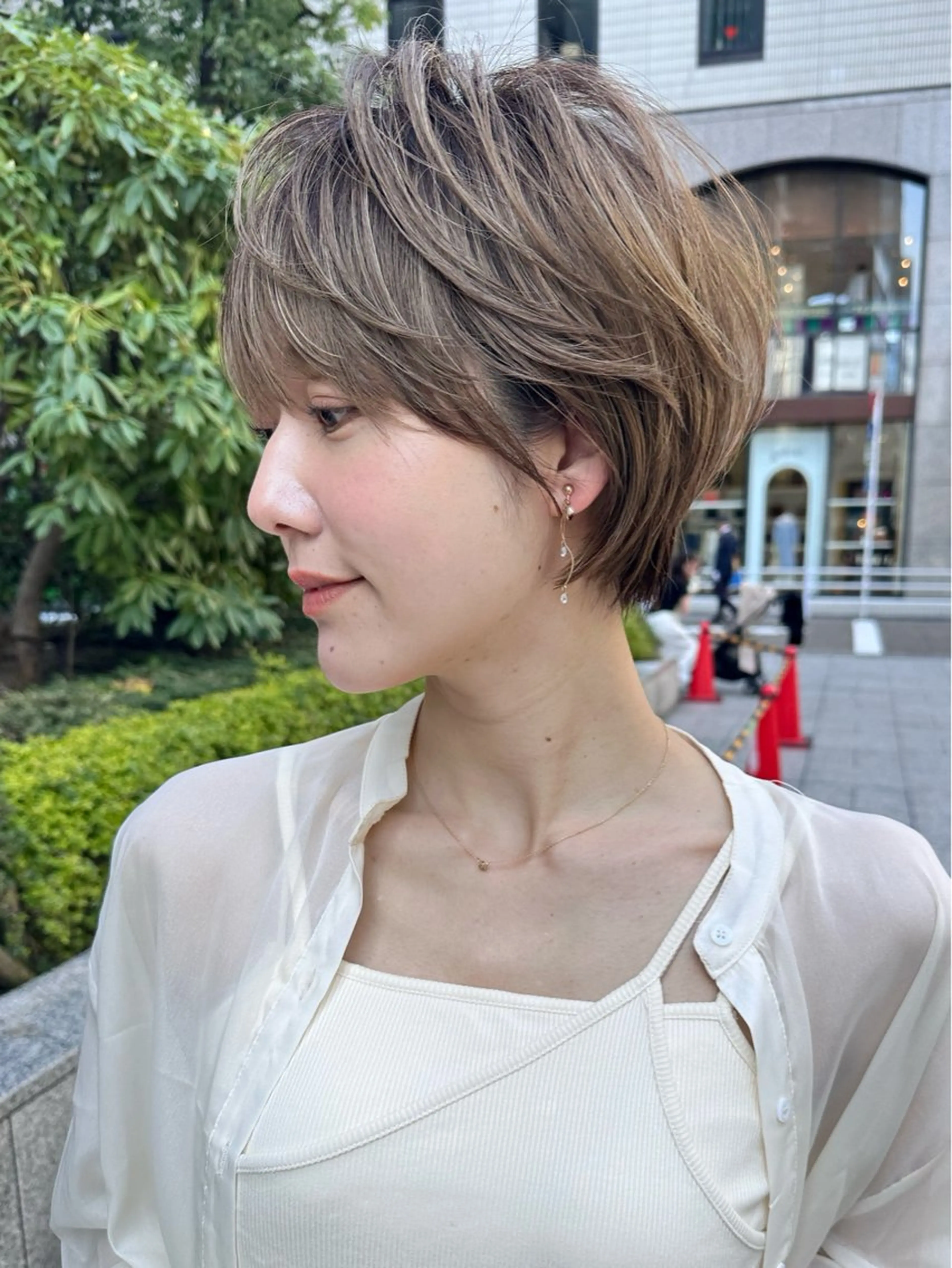 ショート ショートボブ ボブ ショートヘア 似合わせショート/ 小顔効果抜群/荒砂のヘアスタイル