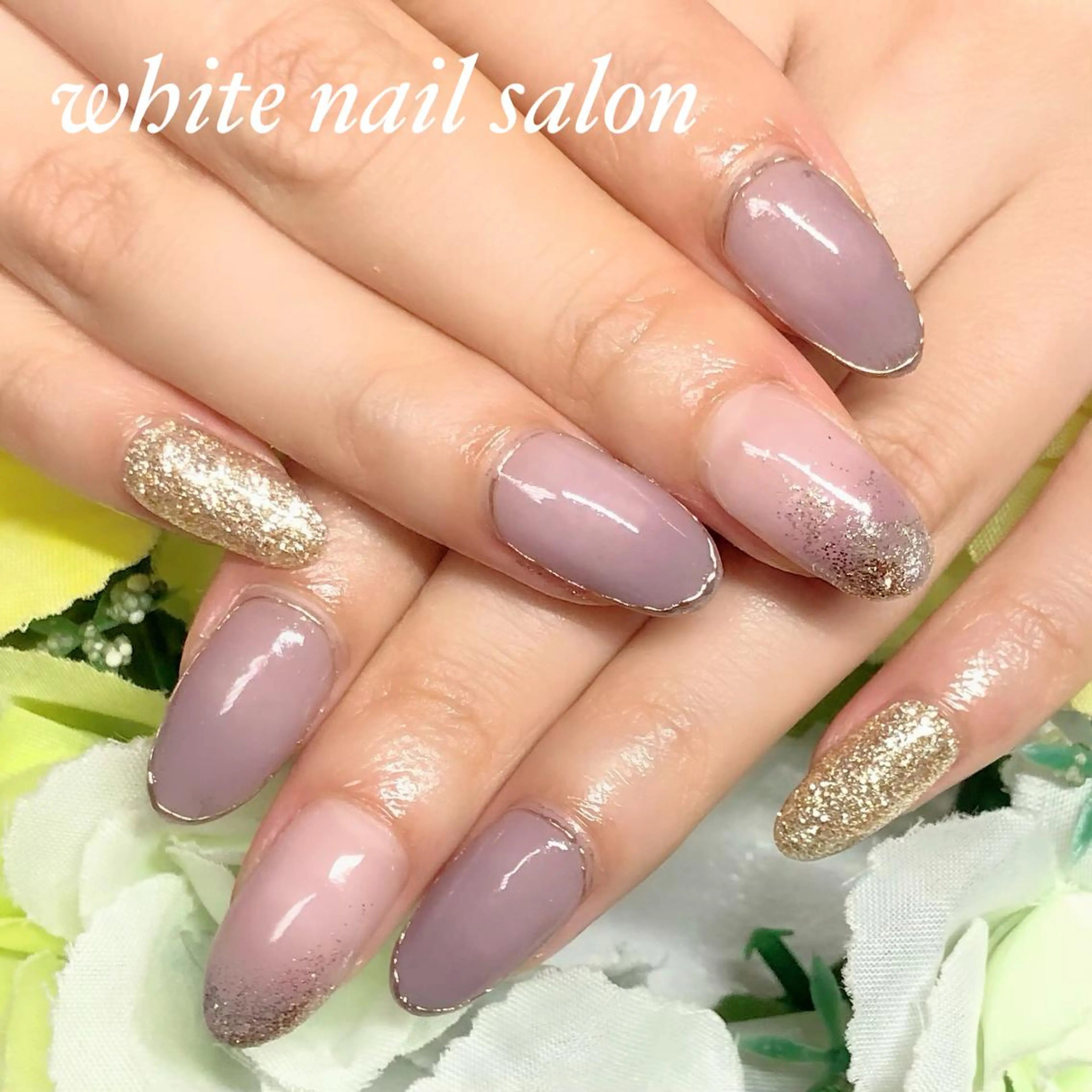 ネイル ジェルネイル ハードジェル 持ち込み ソフトジェル ハンドネイル white nail salonのネイルデザイン
