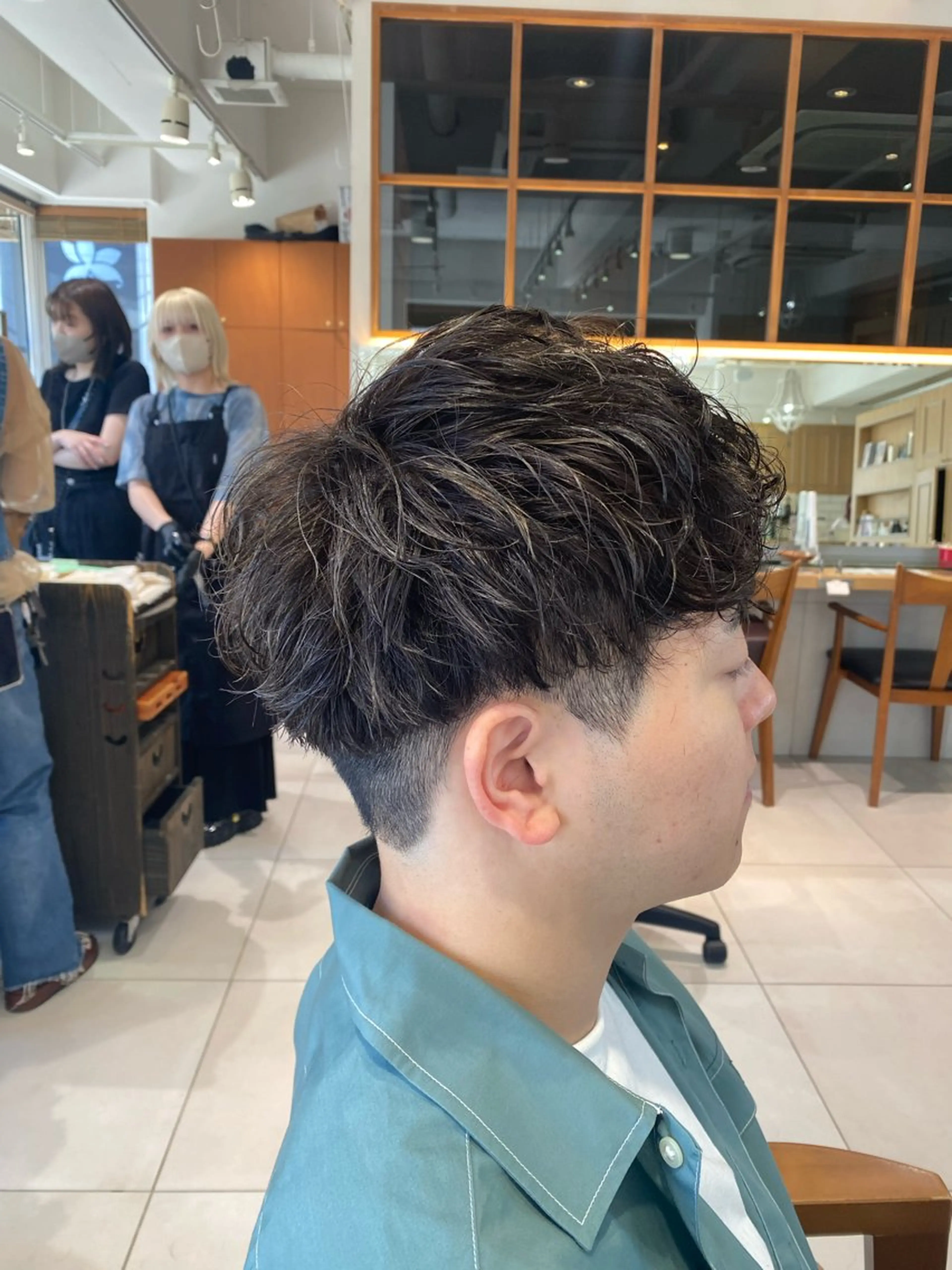 カラー パーマ ヘアアレンジ メンズ カット パーマ メンズパーマの巨匠 鈴木純のヘアスタイル