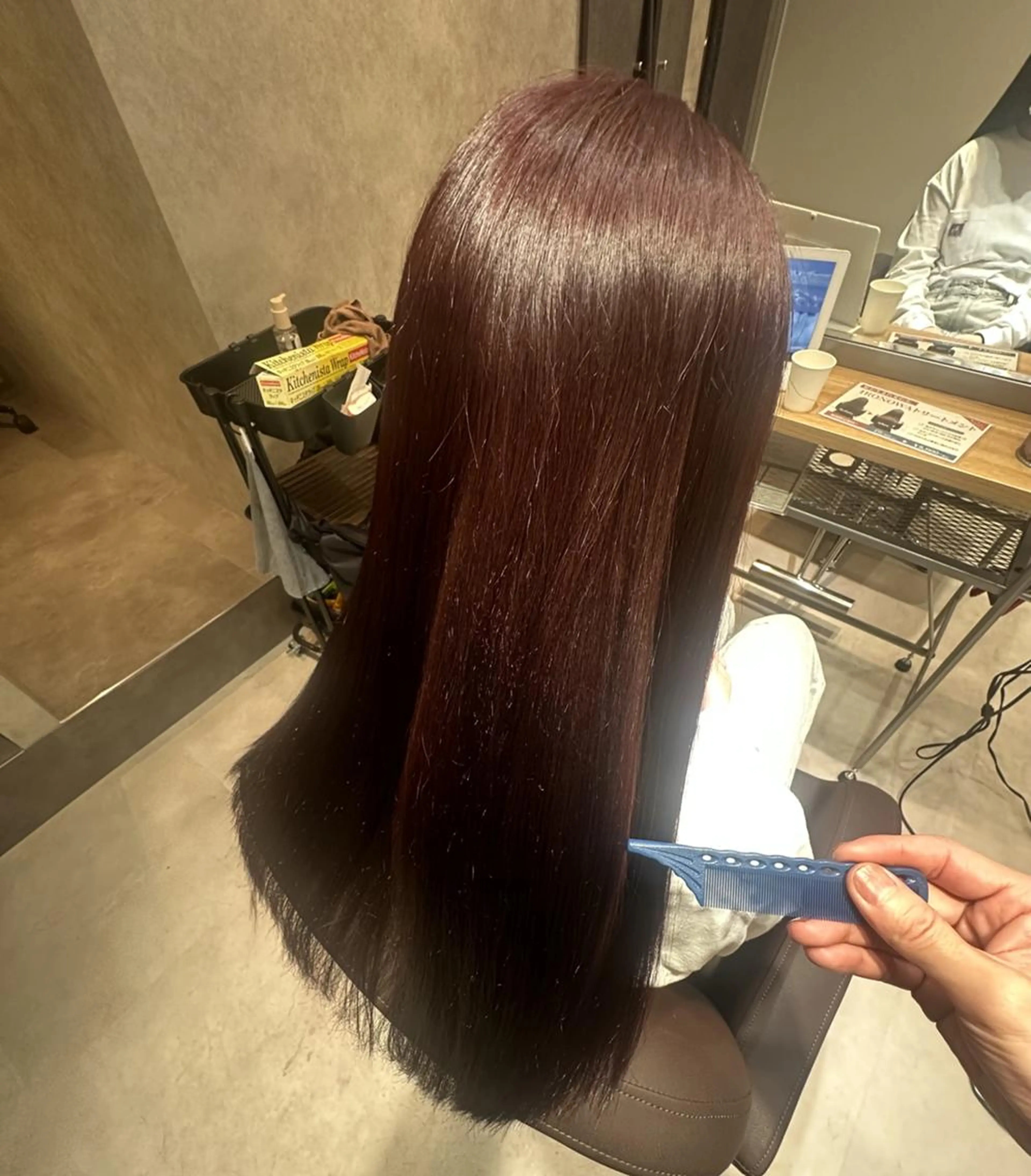 ボンドカラー、イルミナカラーの写真