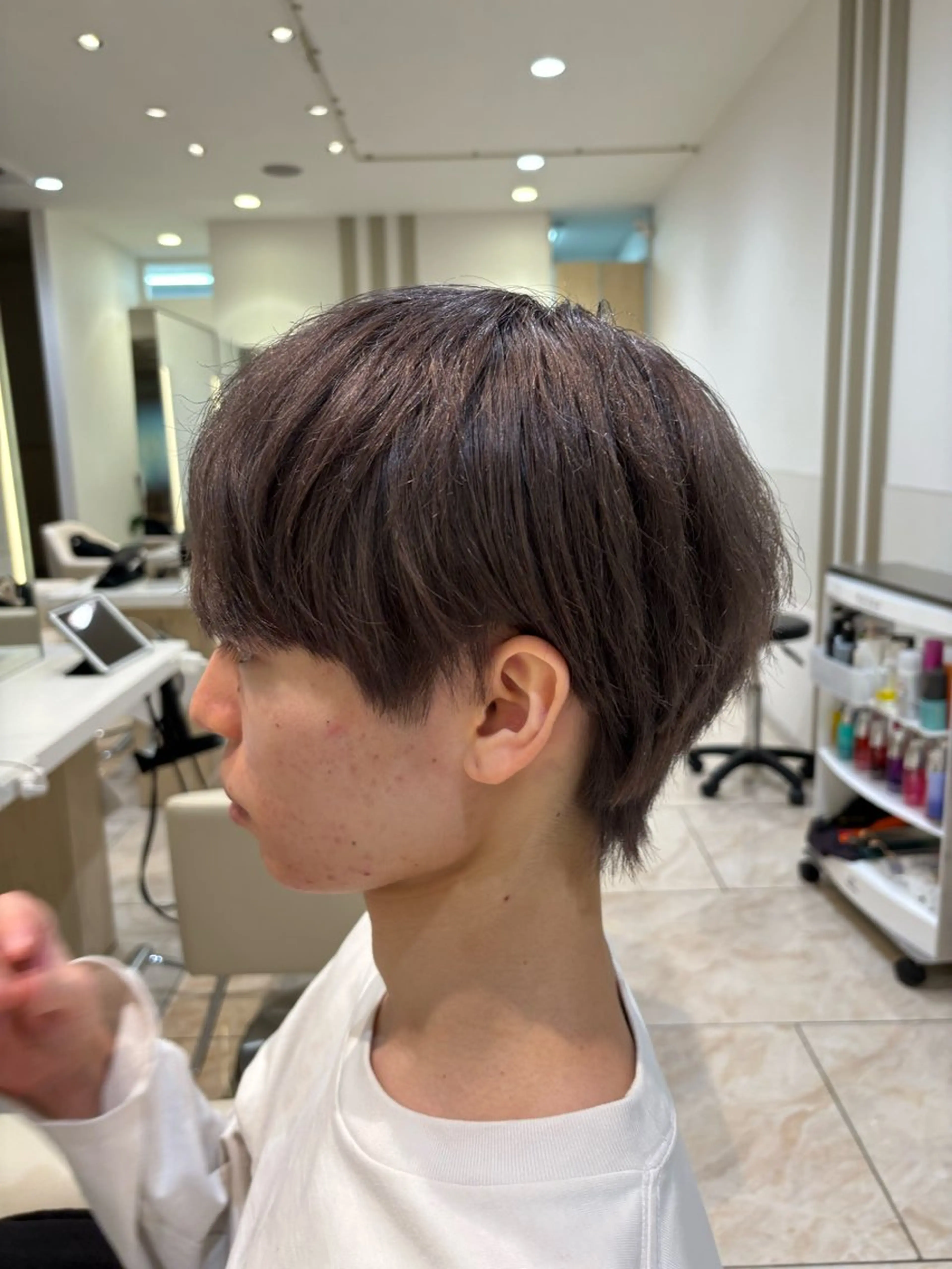 メンズ 🌼丸みボブ🌼 ショート　柏木結太のヘアスタイル