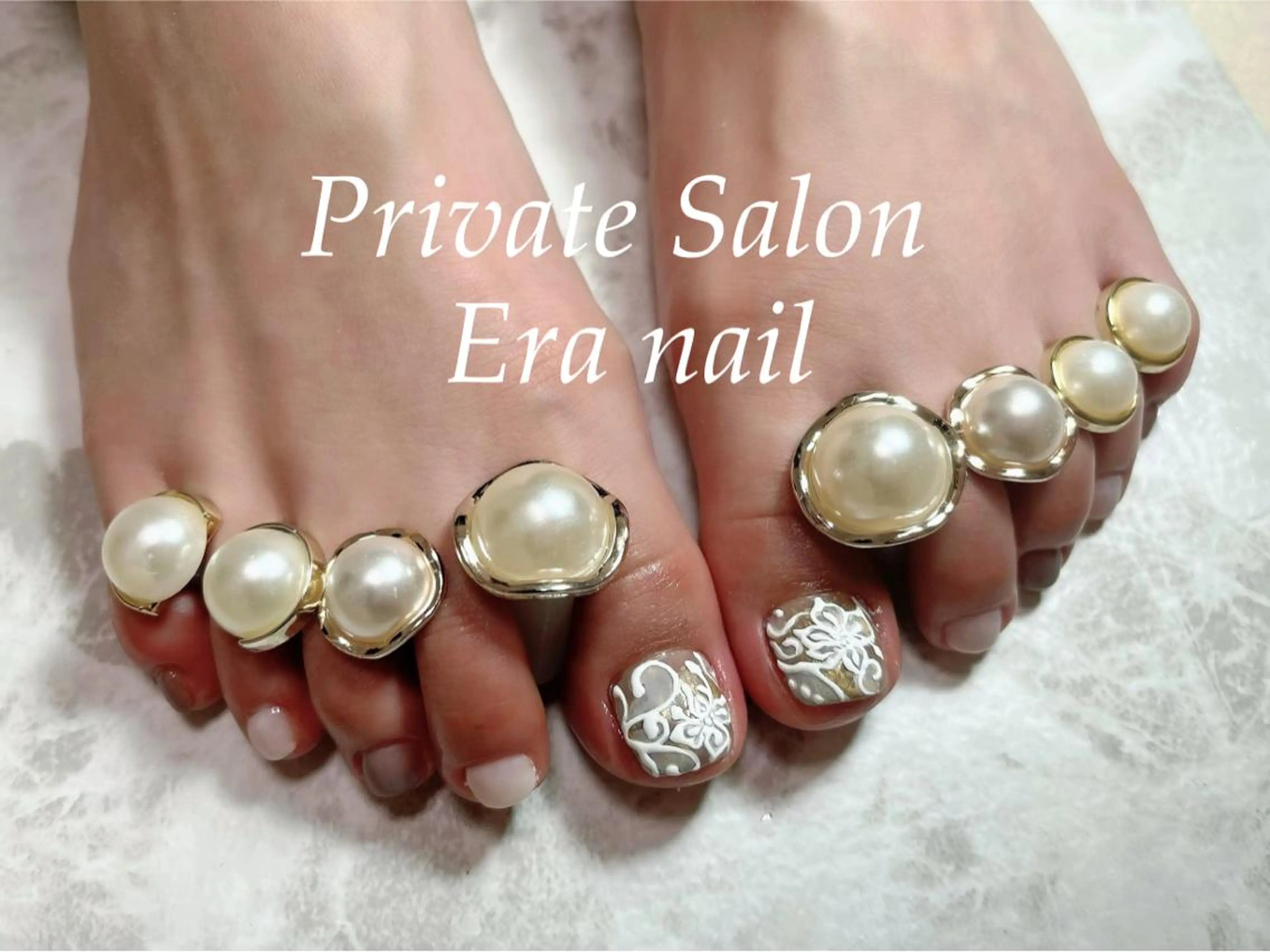 ネイル フットネイル フットネイル Era nailのネイルデザイン