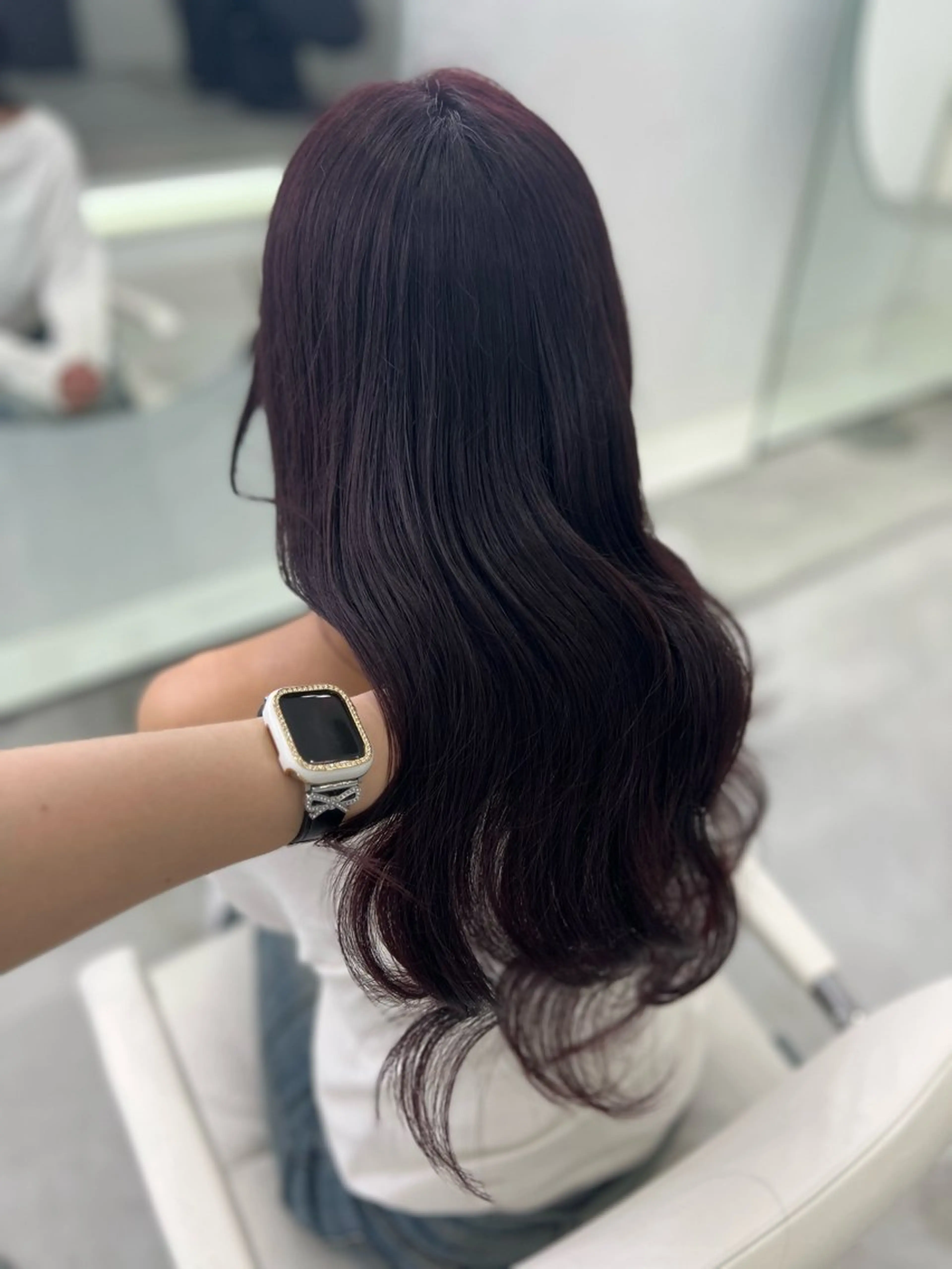 ロング カラー カット ヘアカラー 💞ガーリー/艶カラ 金沢駅 yui 🪄のヘアスタイル