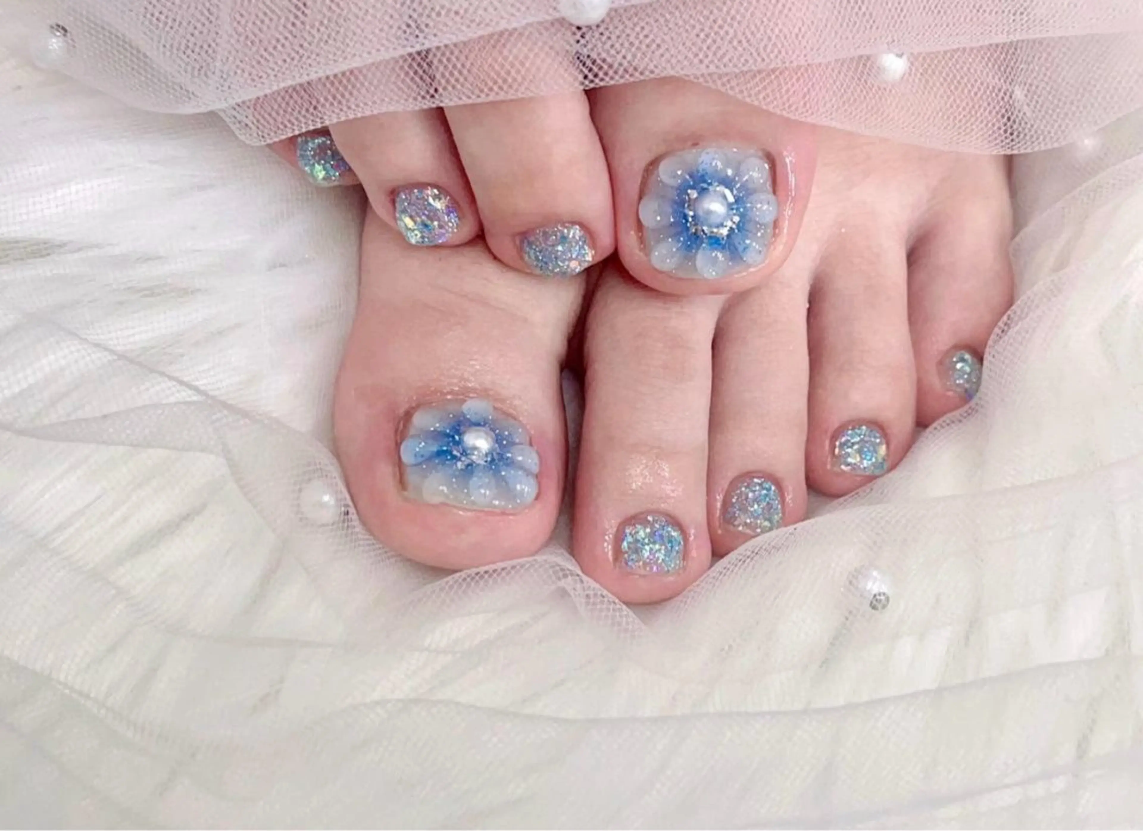 ネイル フットネイル ╹◡╹Mimoミモ Eye&Nailのマツエク・マツパデザイン