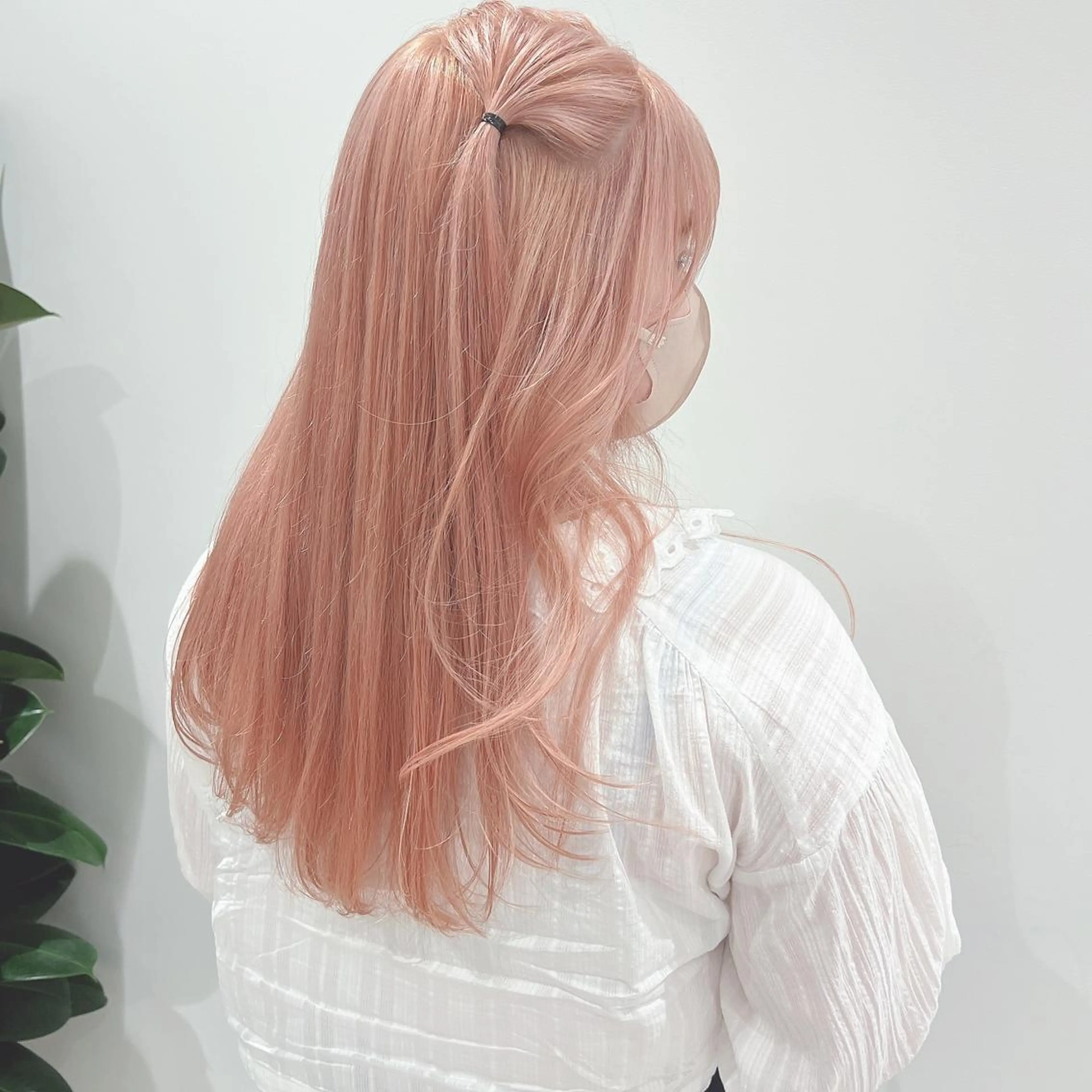 ロング カラー ピンクカラー ホワイトピンク マツエクモデル無料 marry 池袋秦のマツエク・マツパデザイン