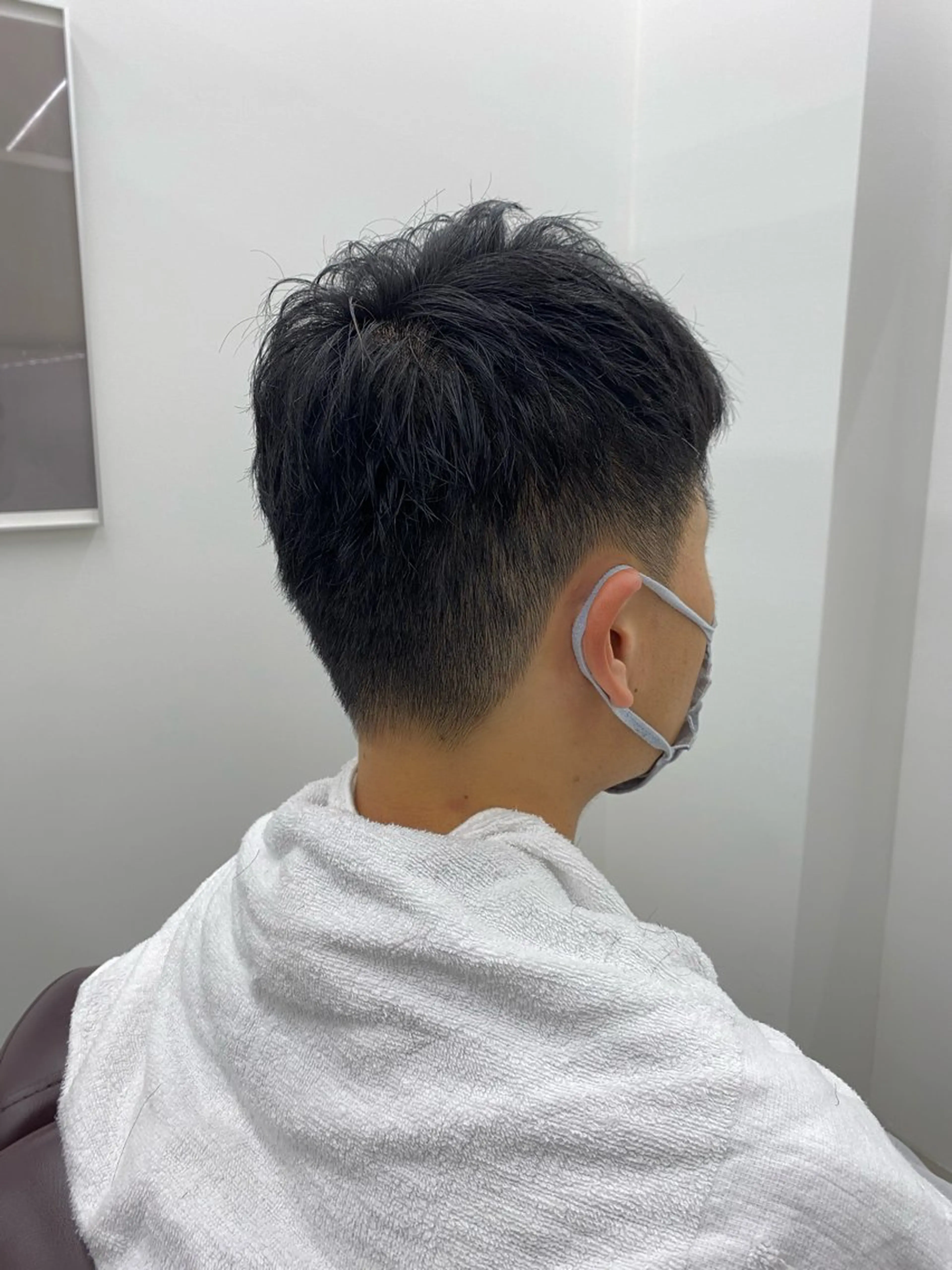 ショート メンズ メンズカット/セ ンターパート/Ryuのヘアスタイル