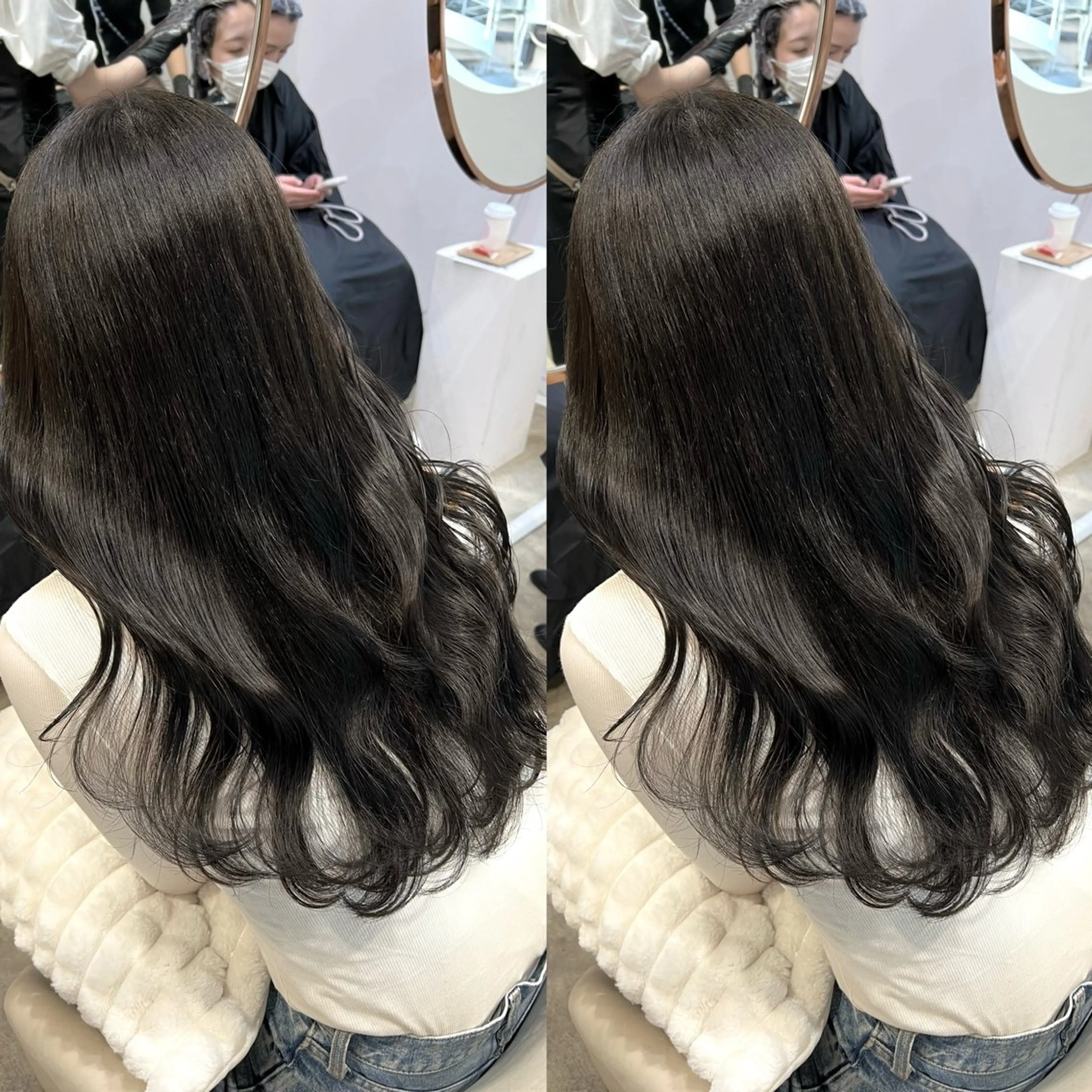 ロング カラー バレイヤージュ ブリーチ ケアブリーチ ダブルカラー ハイライトカラー ✨髪質改善特化✨ kyousukeのヘアスタイル