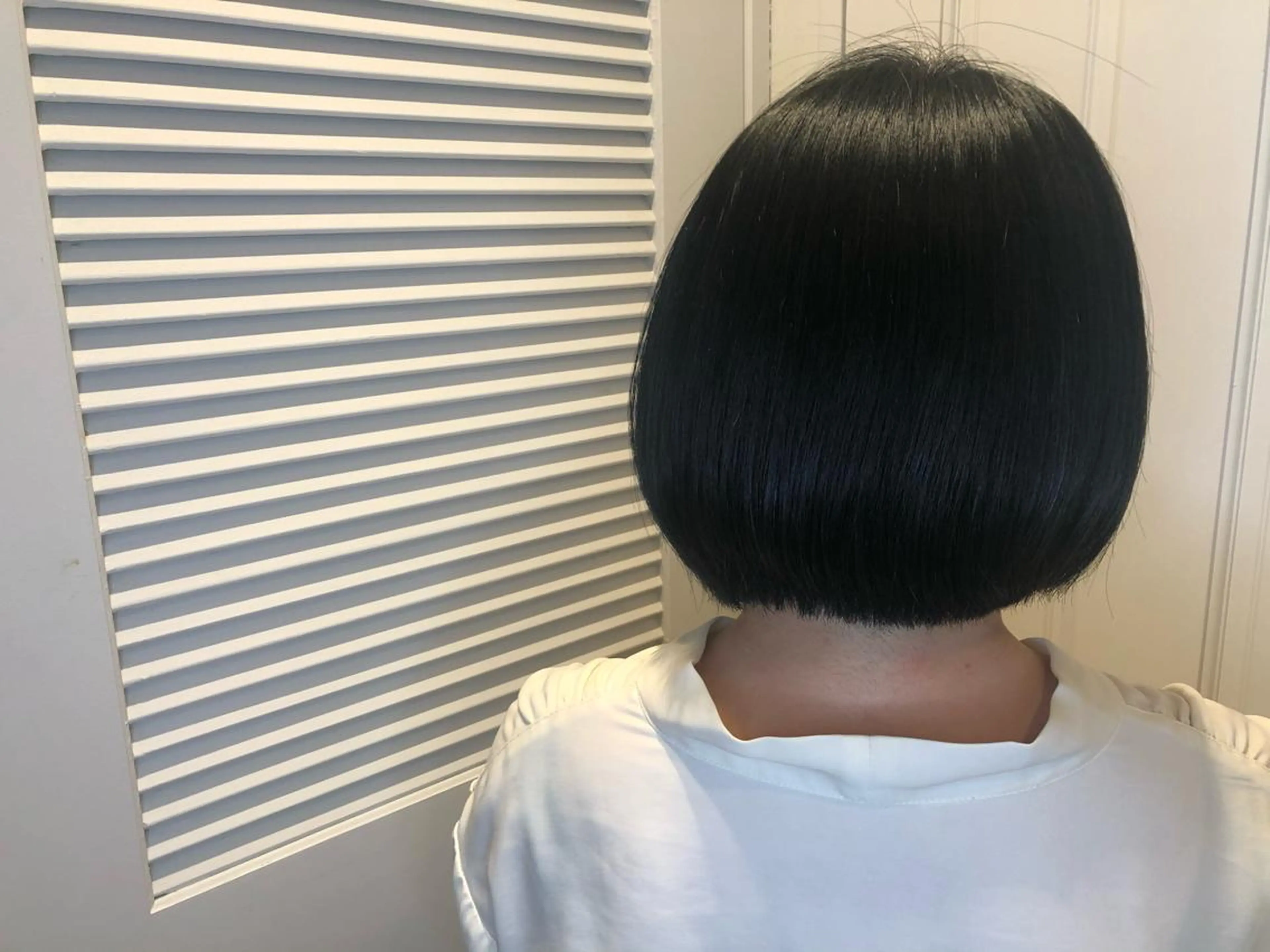 ショート カラー ブルーカラー ネイビーカラー ヘアカラー トリートメント kawabe maikoのヘアスタイル