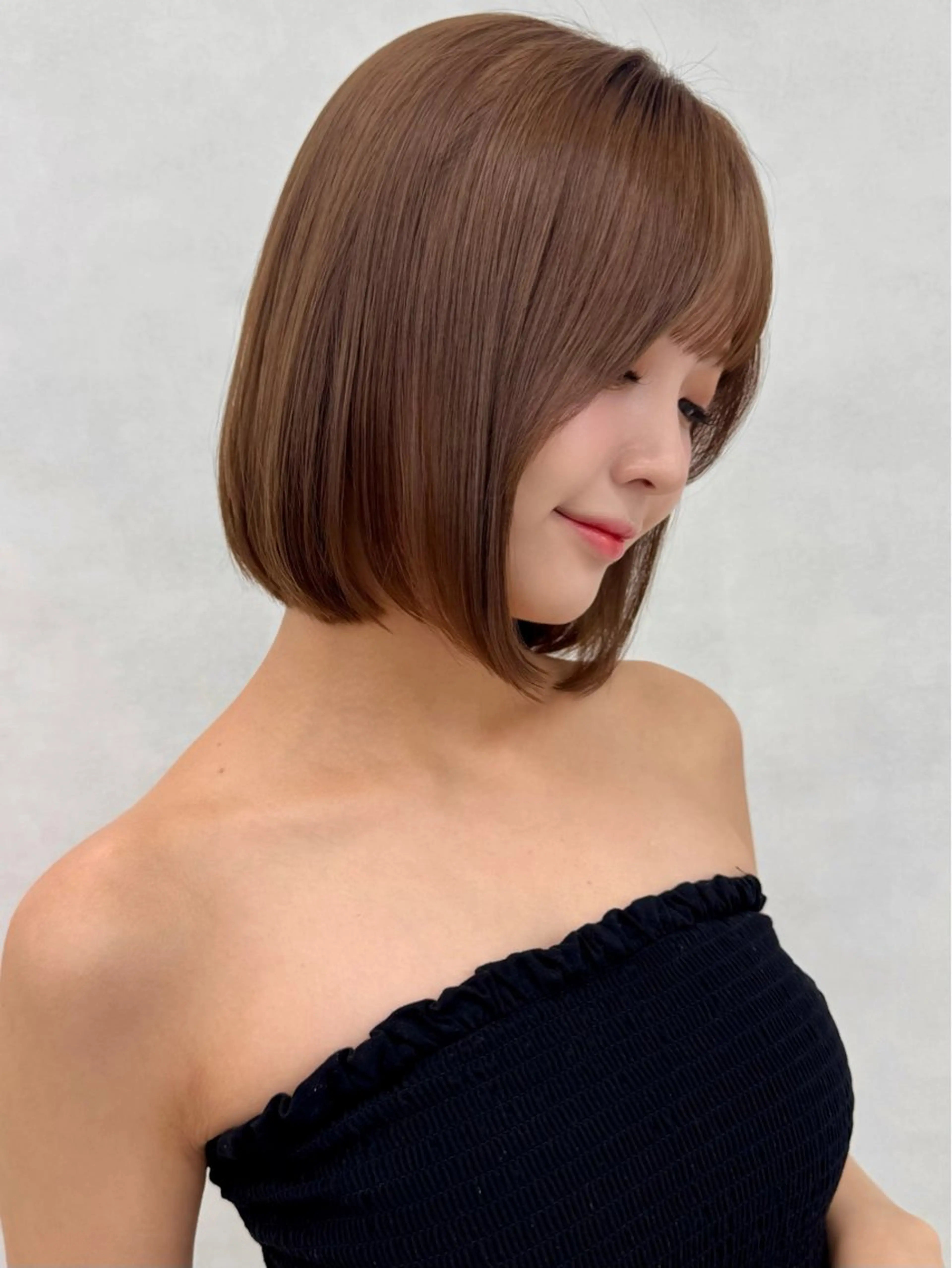 ショート カラー レイヤー/顔まわり/ 増子 美沙希🍀🫧のヘアスタイル