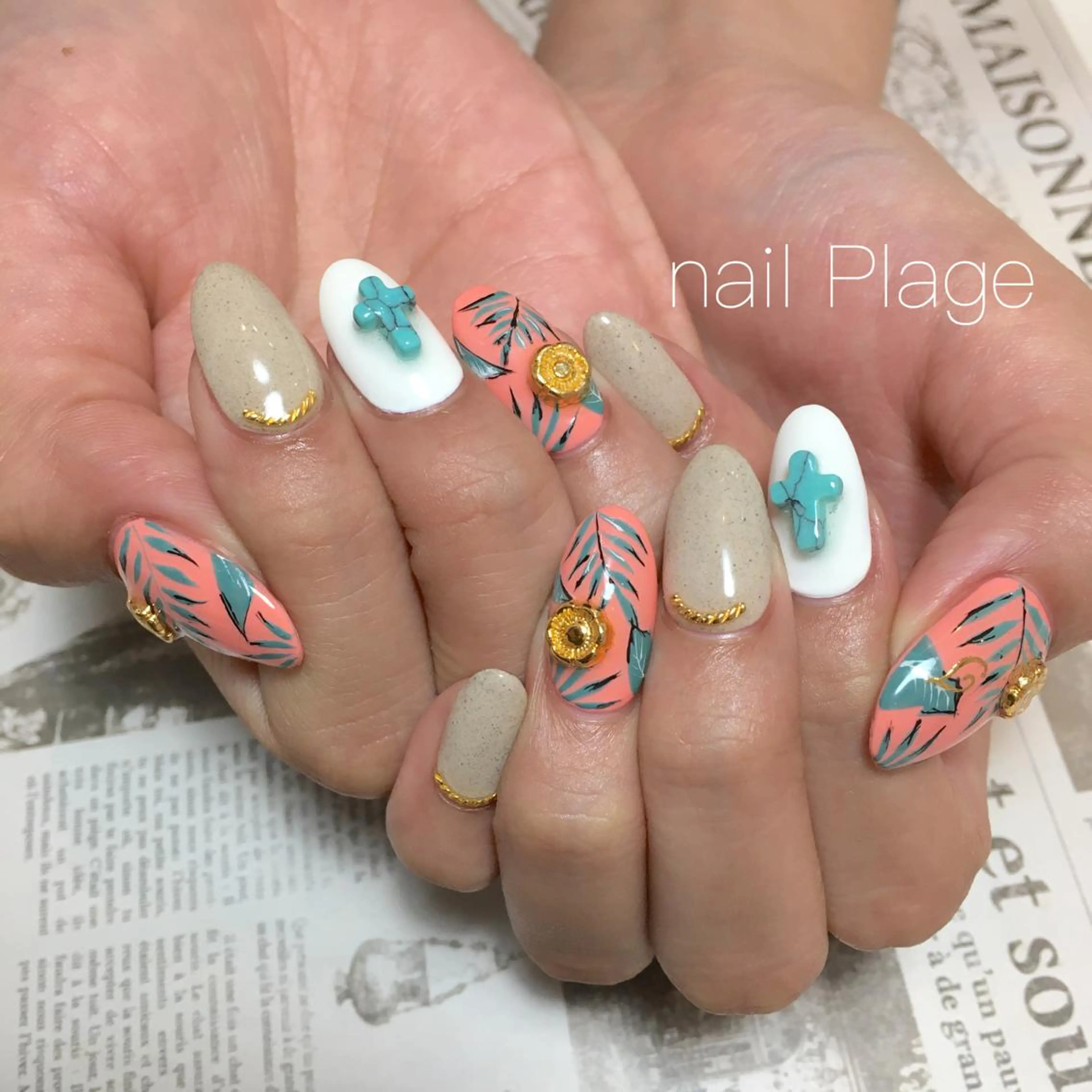 ネイル nail Plage Imai kanaのネイルデザイン