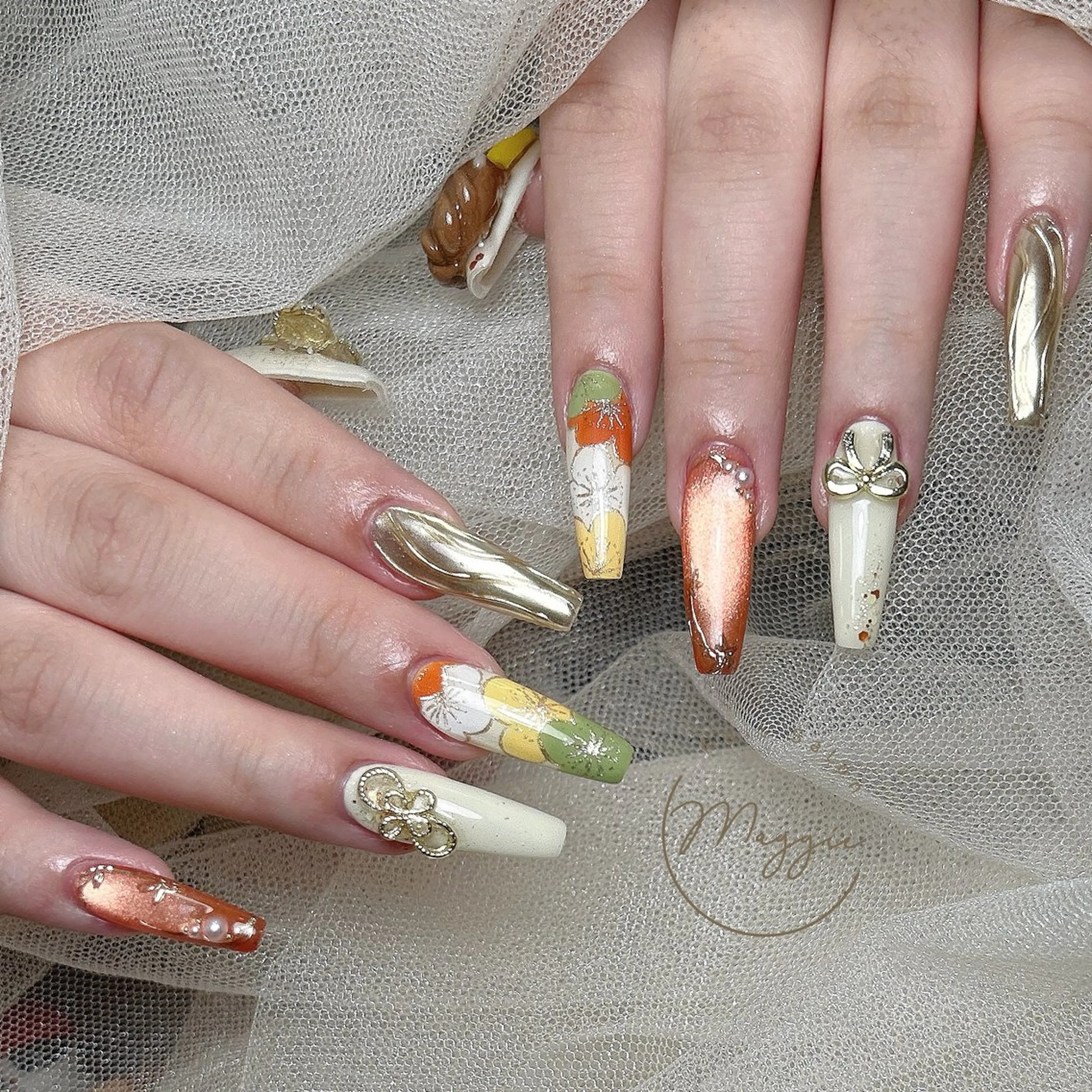 ネイル Maggie Nail🦩のネイルデザイン