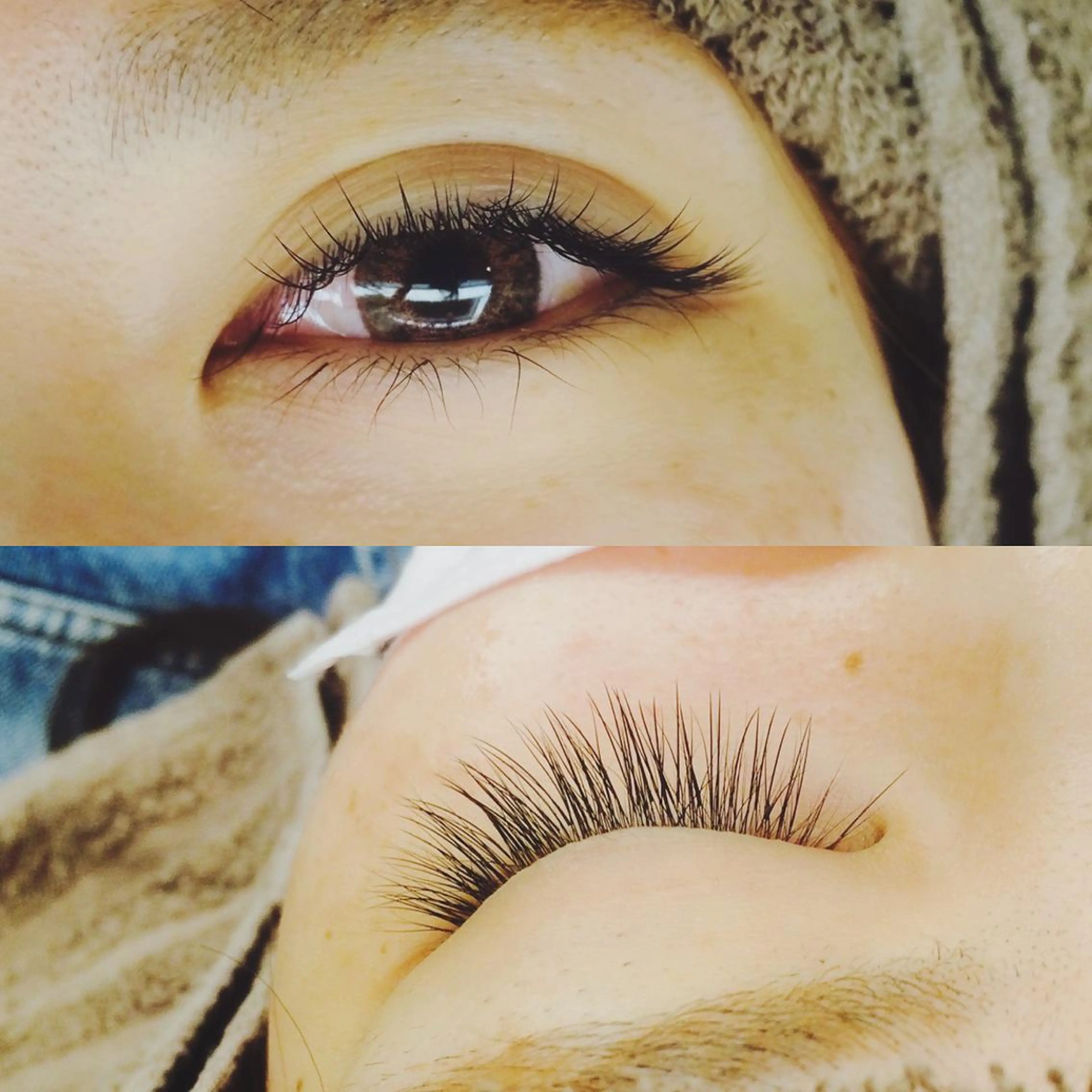 マツエク・マツパ バインドロック カラーマツエク フラットラッシュ Jカール ナチュラル PATRA《パトラ》所属・EYEsalon PATRA《パトラ》のマツエク・マツパデザイン