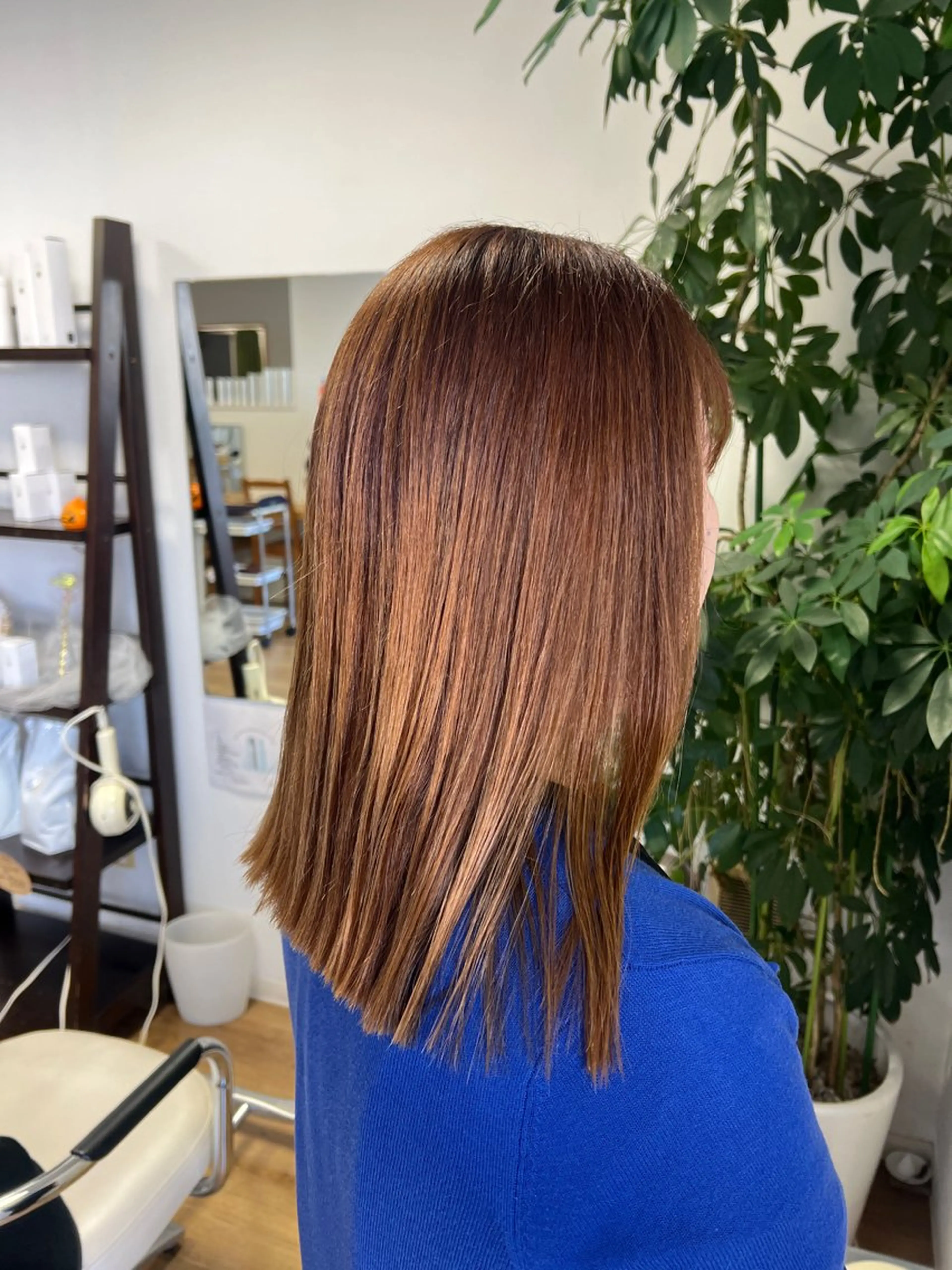 ミディアム 縮毛矯正 【Natural】 KURUMI🍒のヘアスタイル