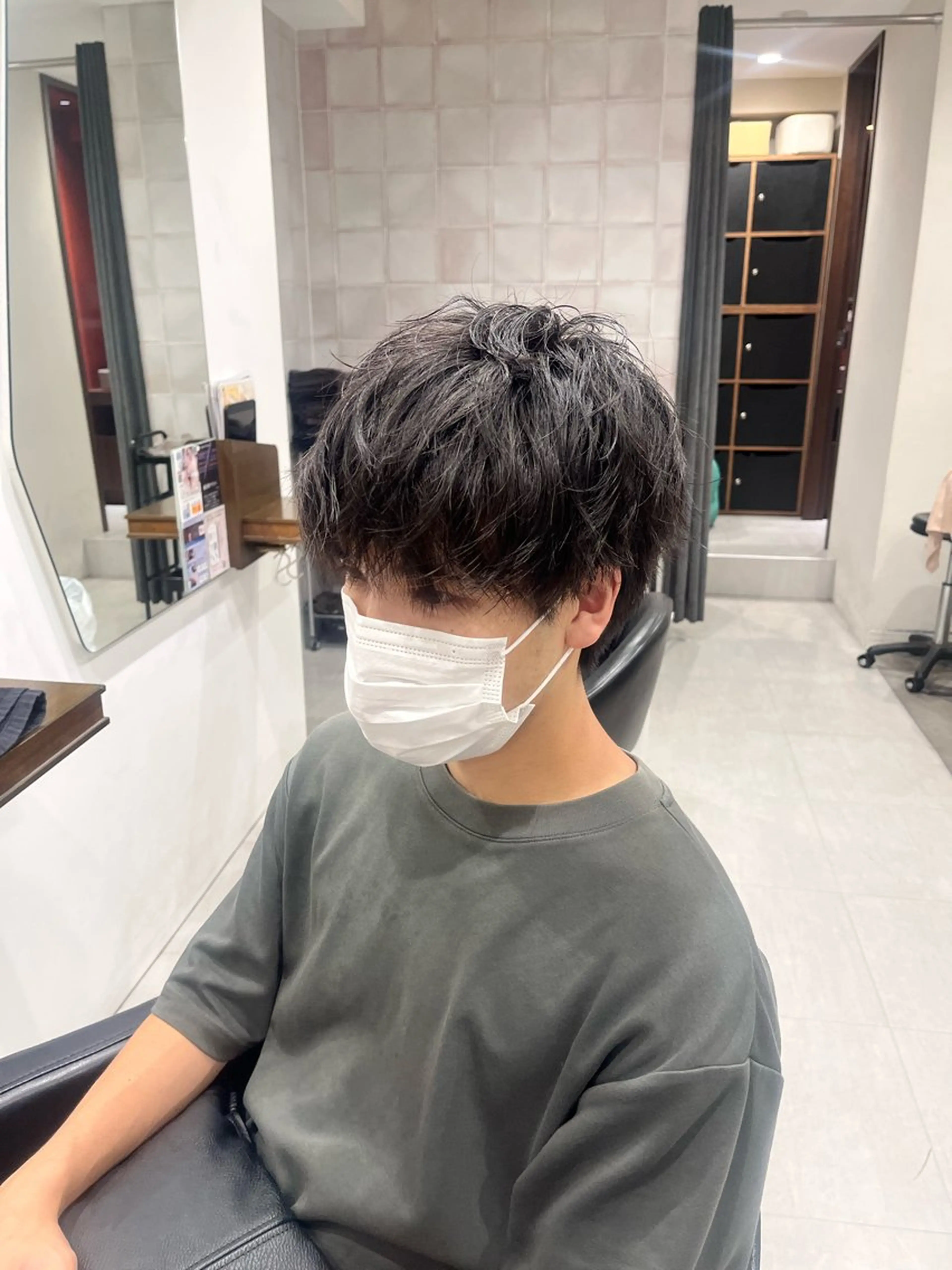 パーマ メンズ 🧶根本 かりん🧶のヘアスタイル