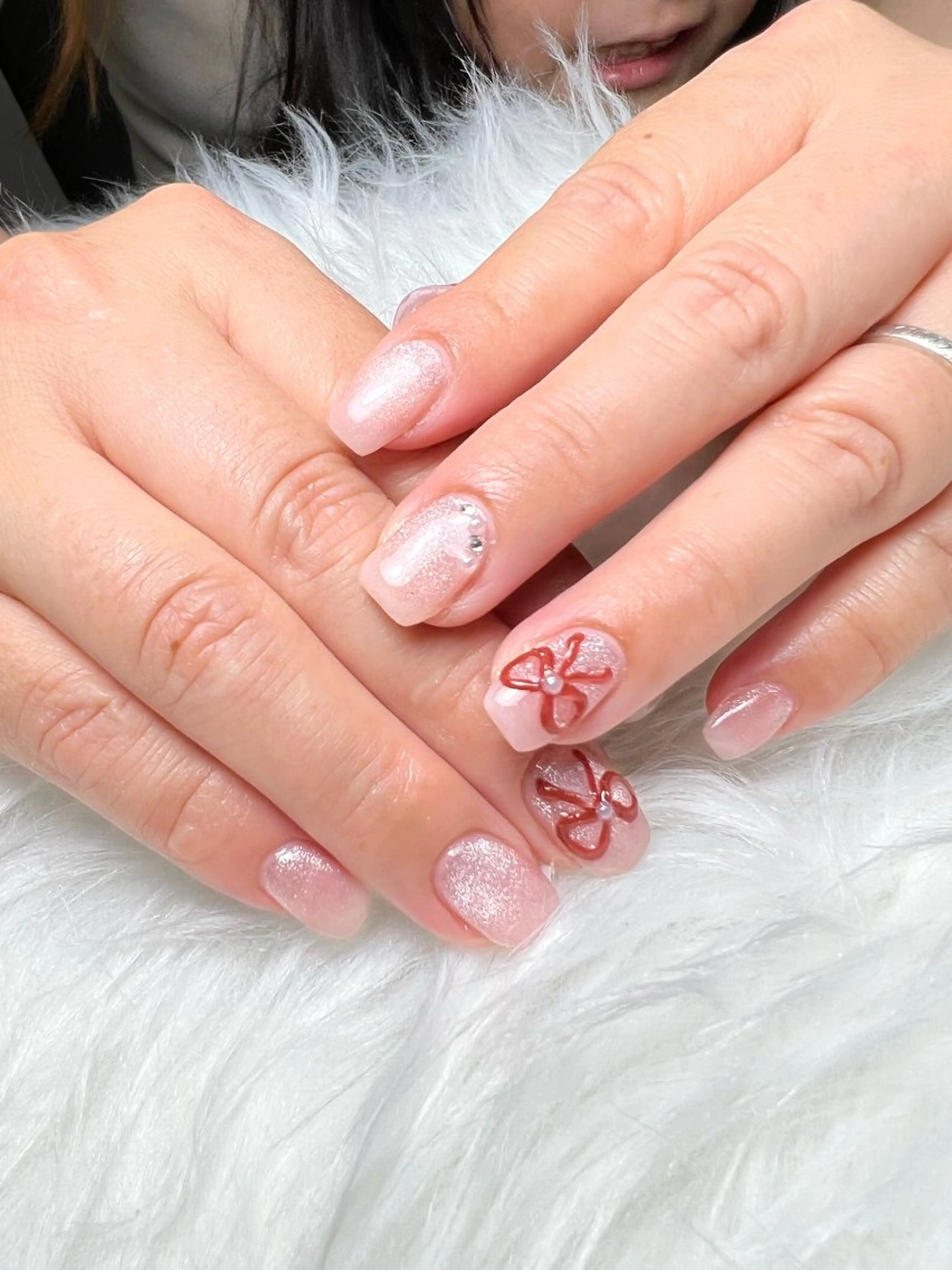 ネイル マグネットネイル ハンドネイル フットネイル Sun nail ...ayaのネイルデザイン