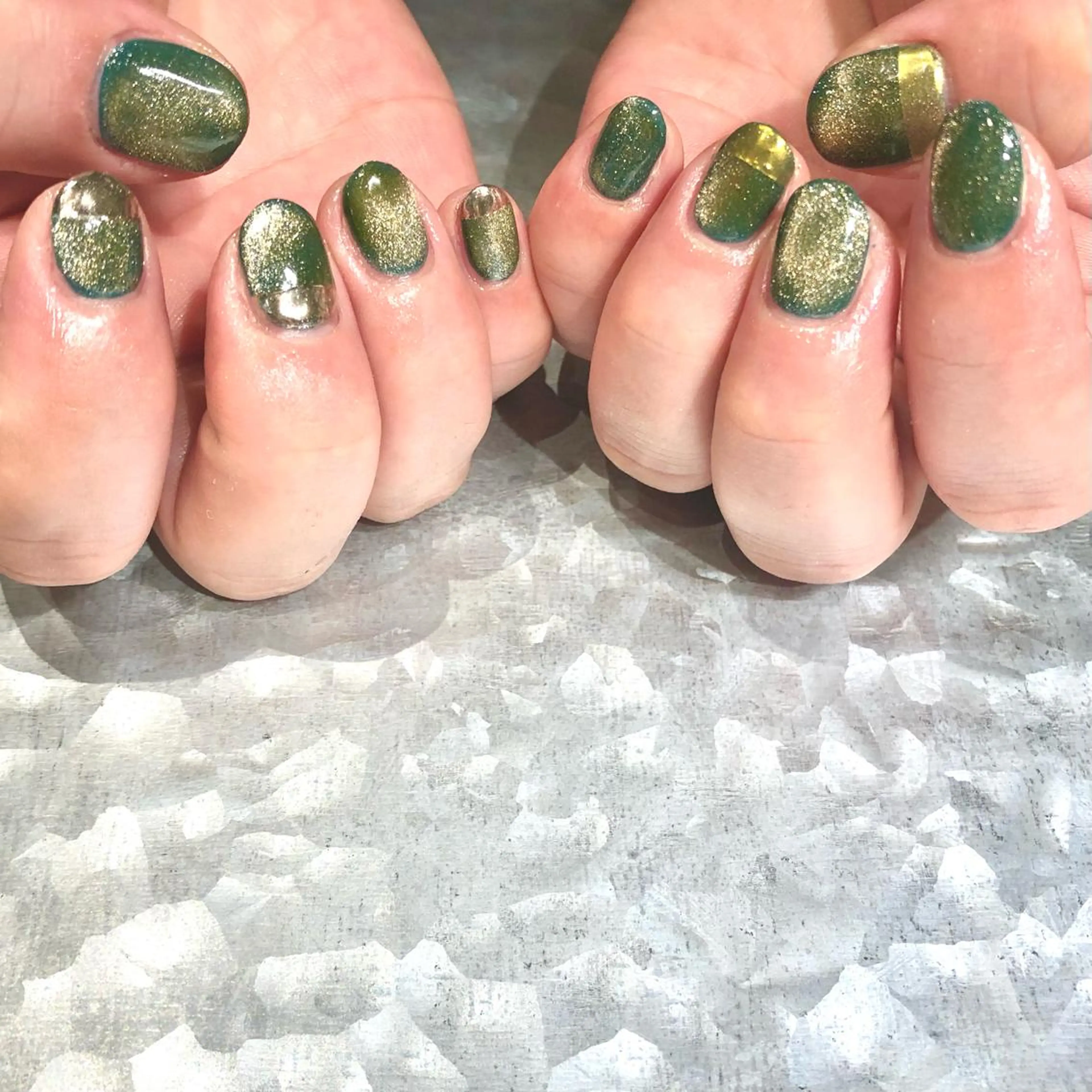 ネイル マグネットネイル TRAM-nail moriizumiのネイルデザイン