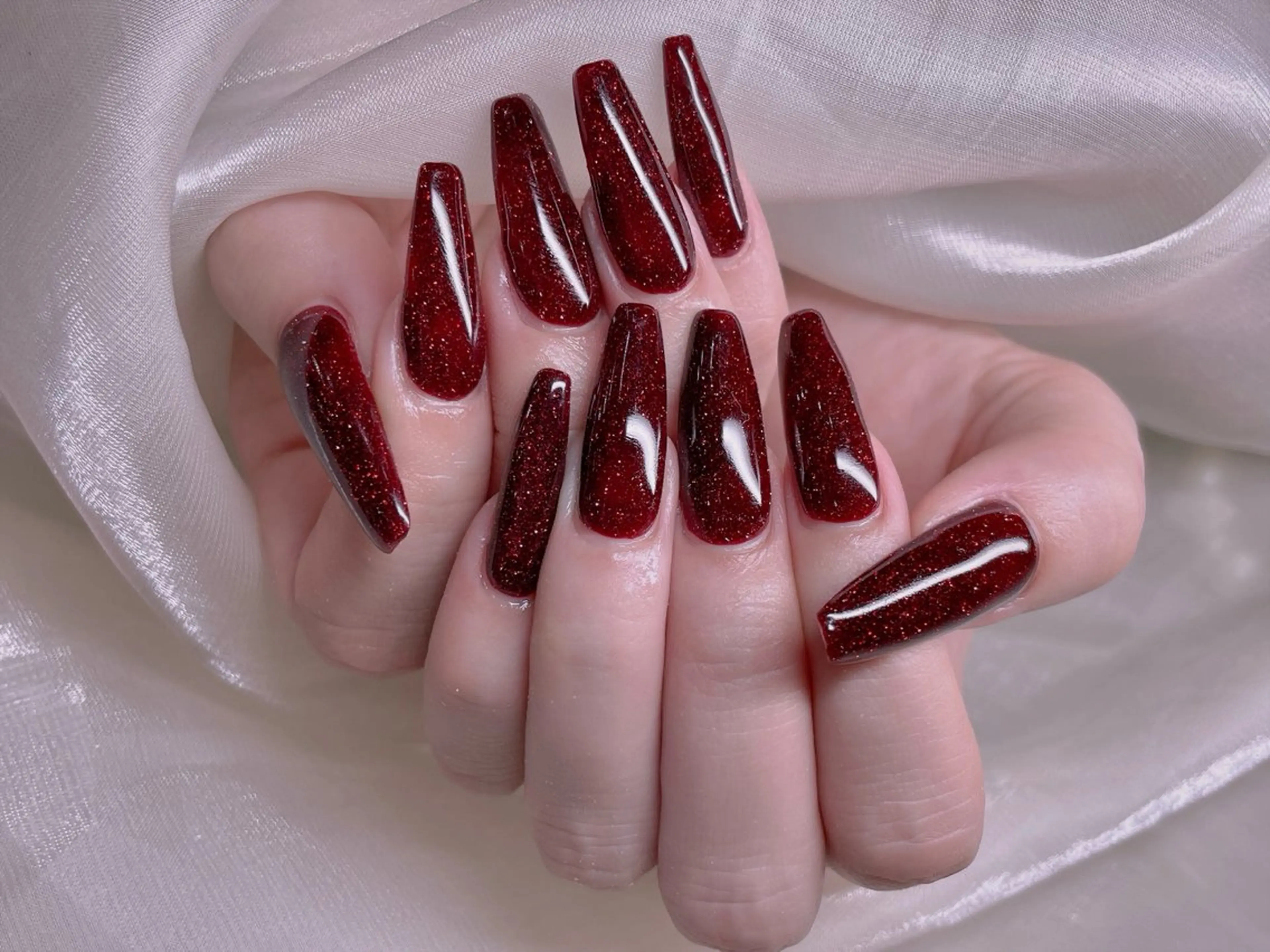 ネイル ハンドネイル 長さだし専門店 M2　rikaのネイルデザイン