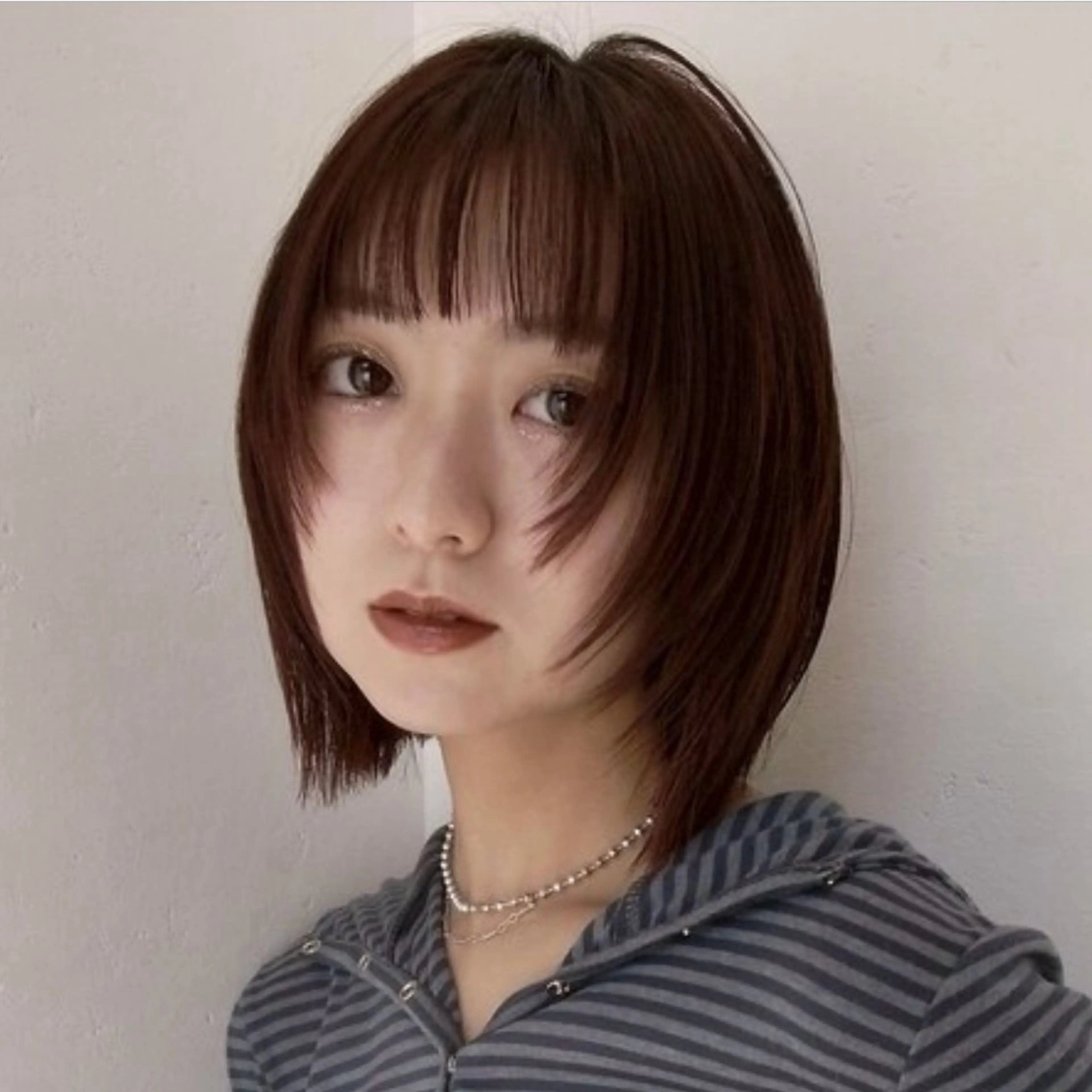 ミディアム カラー ヘアカラー トリートメント レイヤー/暖色カラー 🎀はるのヘアスタイル
