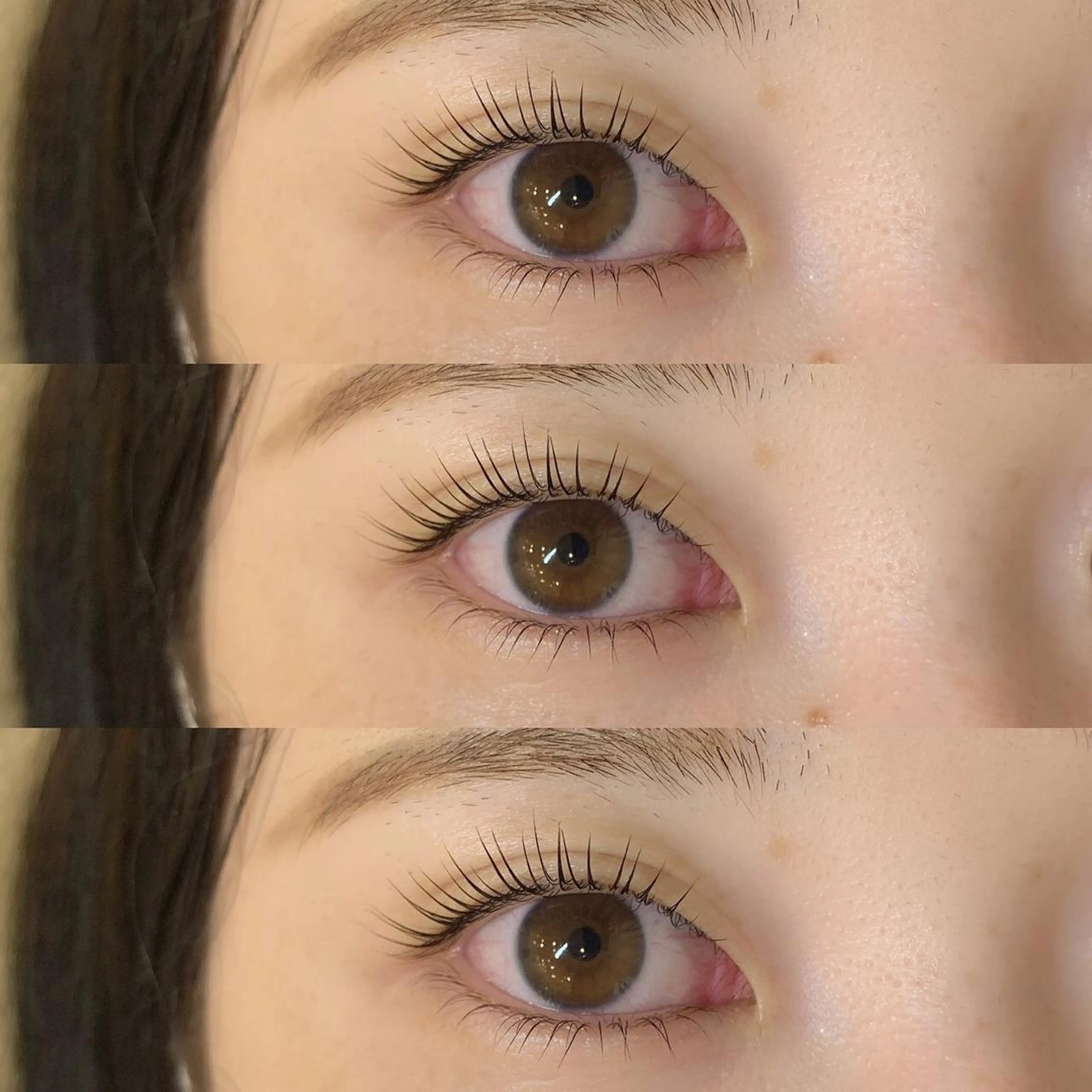 マツエク・マツパ パリジェンヌラッシュリフト まつげパーマ 下まつげエクステ 一重×まつ毛パーマ Riho/博多/ まつげパーマ/LEDのマツエク・マツパデザイン