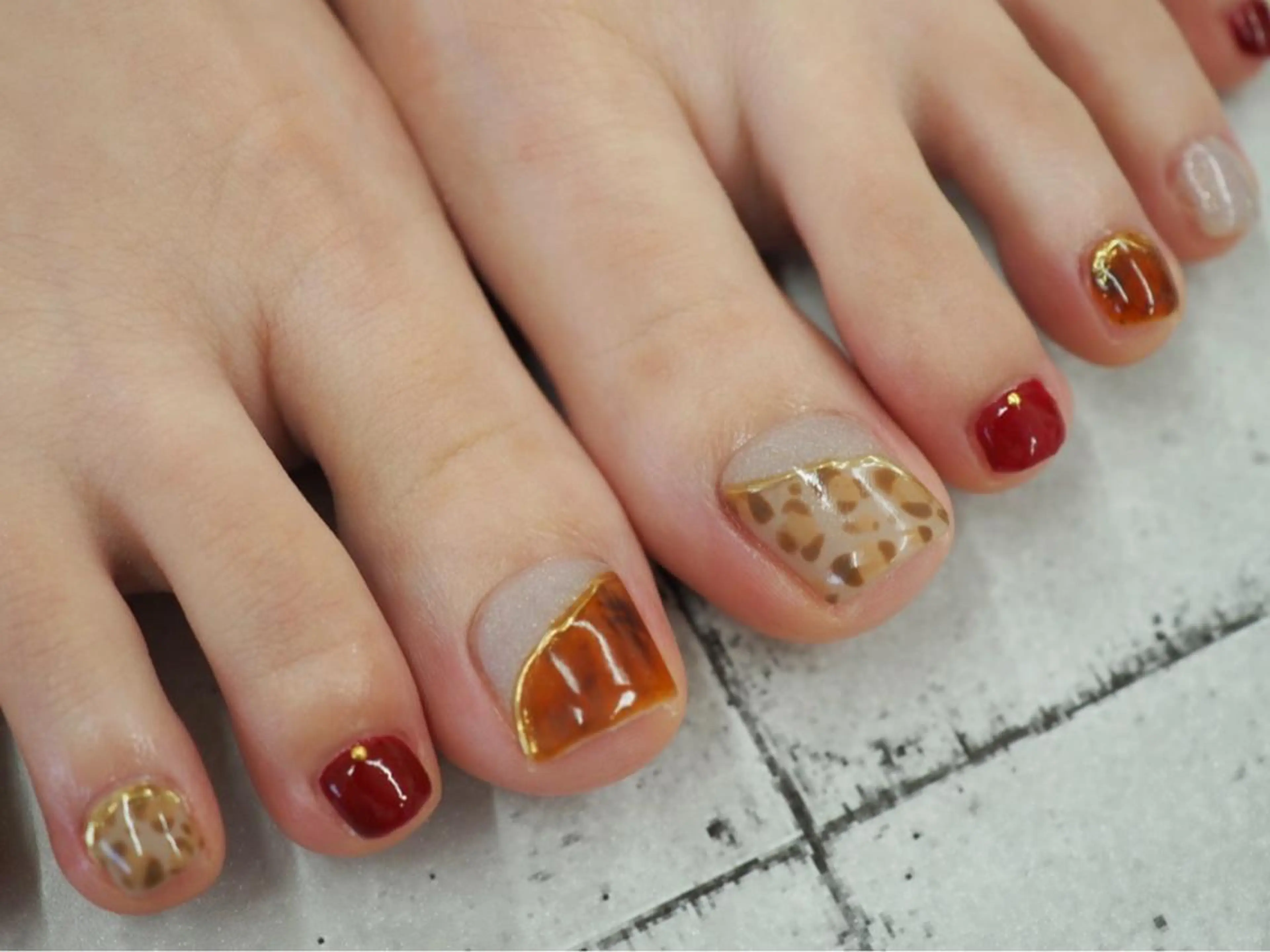 フット★アートし放題コース💅※必ず補足説明をお読み下さい。の写真