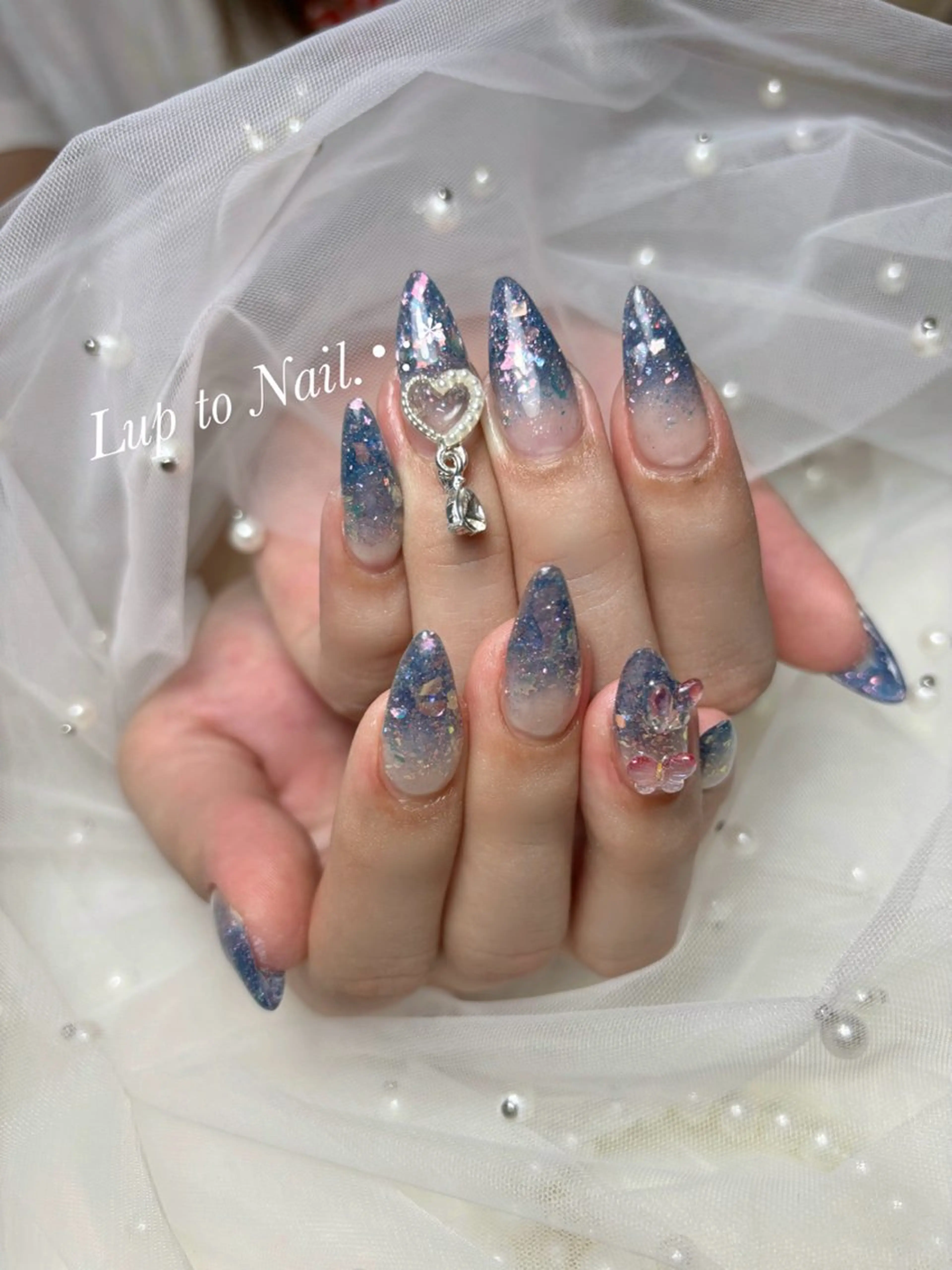 ネイル 春ネイル Lupto　Nail 【リップトゥネイル】のネイルデザイン