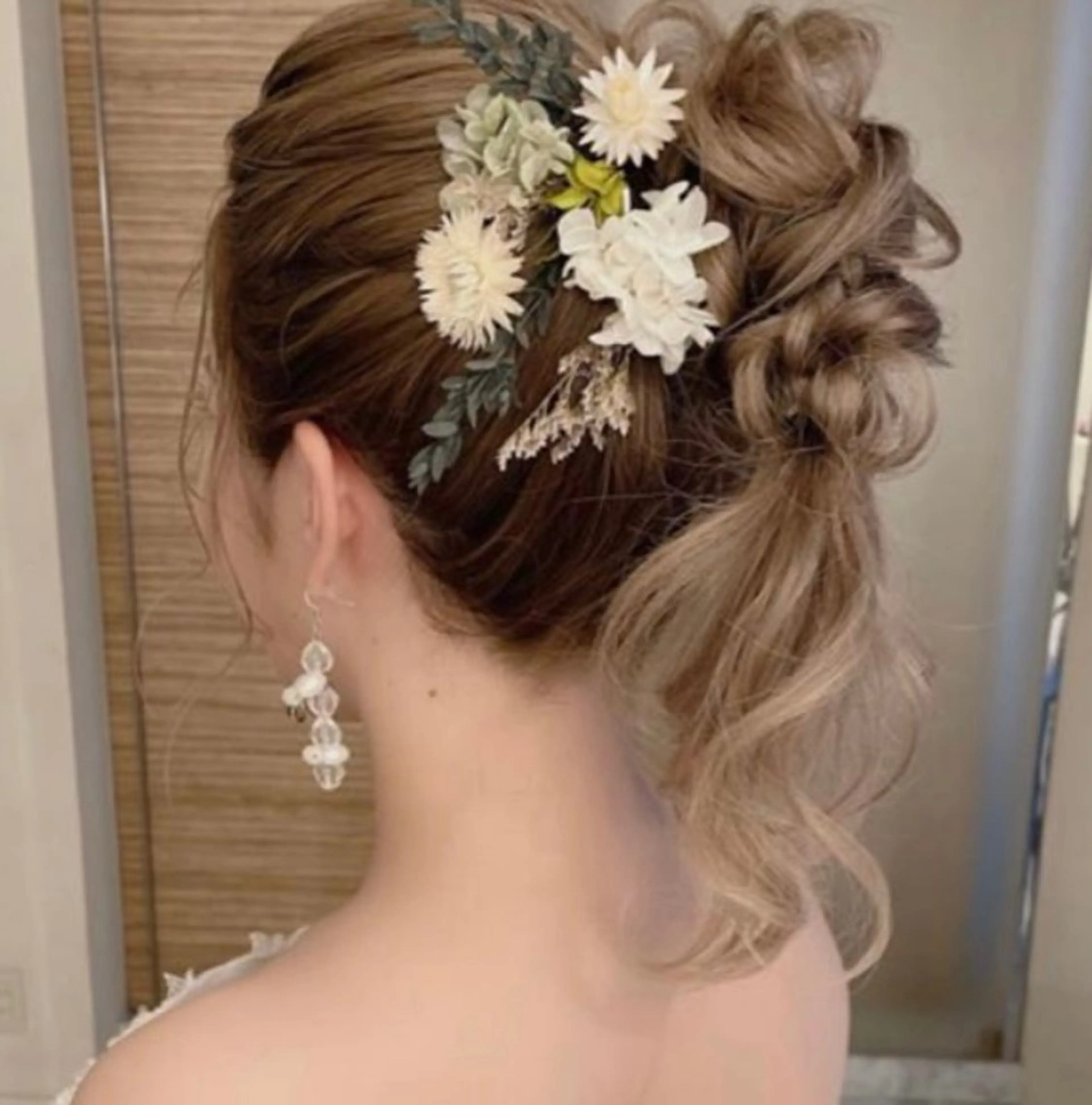 ヘアアレンジ ヘアセット サロンデアトリエ 愛沙花のマツエク・マツパデザイン
