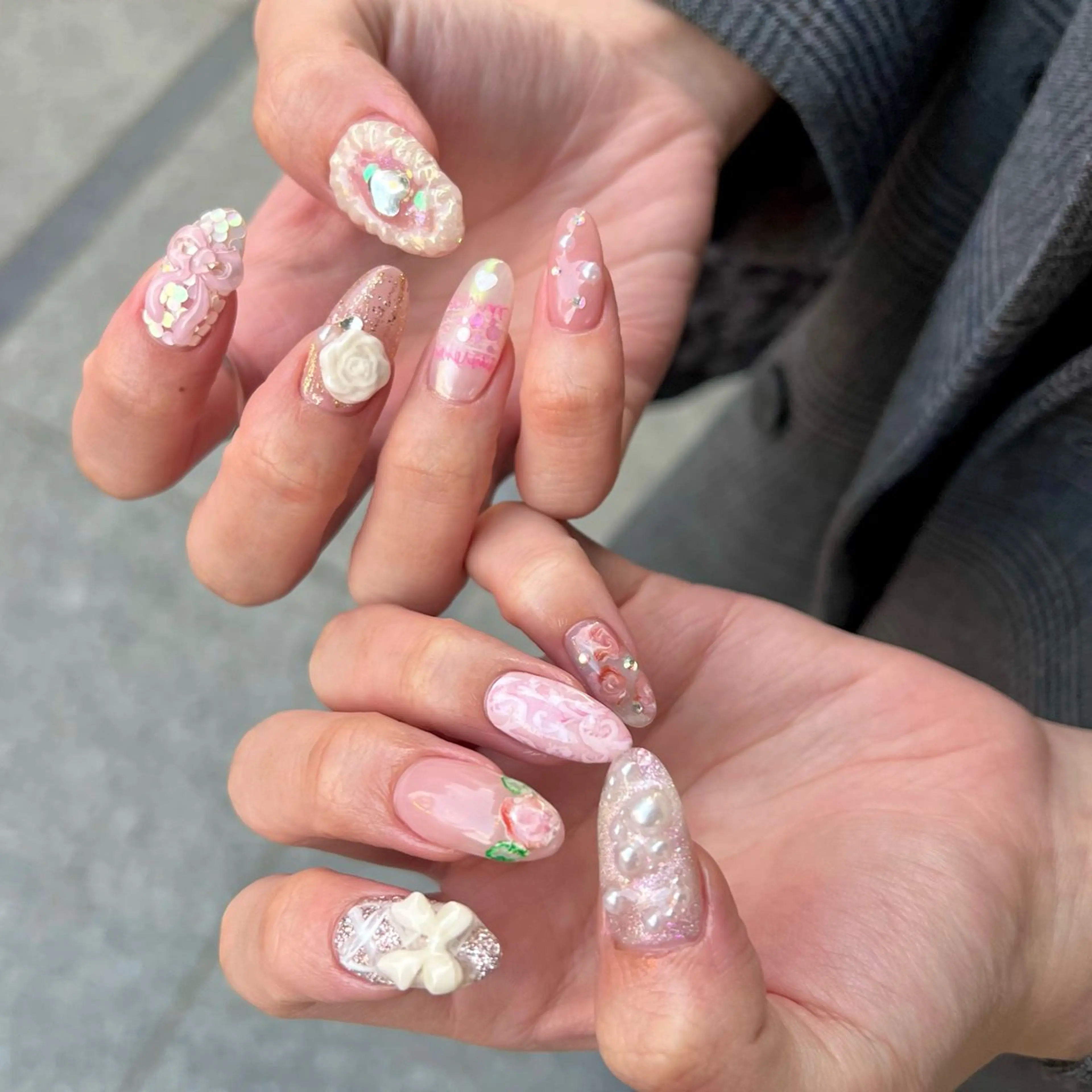 ネイル ハンドネイル 🧁🥕 asukaのネイルデザイン