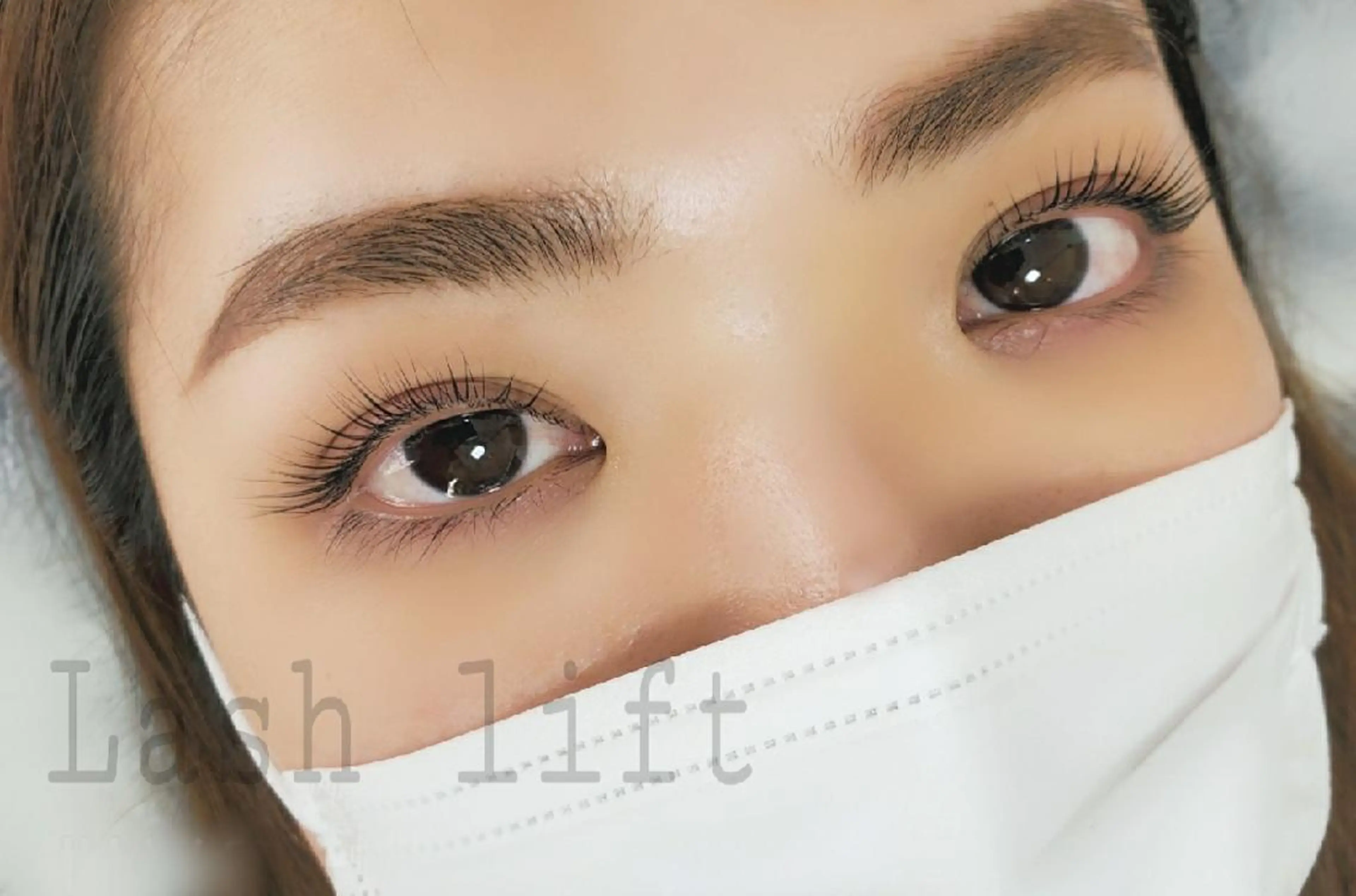 マツエク・マツパ パリジェンヌラッシュリフト LATTE eyelashのマツエク・マツパデザイン