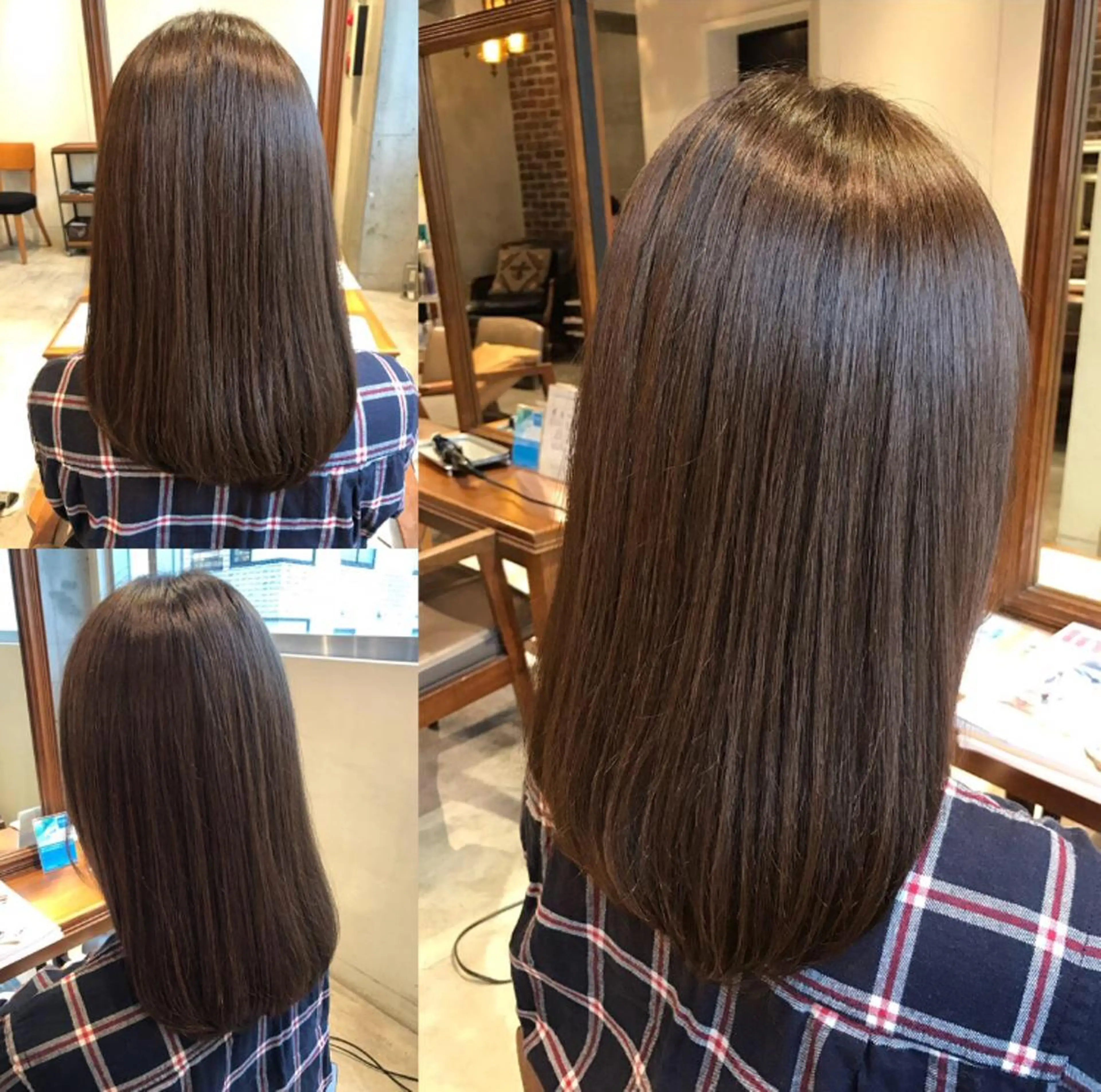ミディアム カラー ヘアアレンジ アッシュ ベージュカラー カット ヘアカラー トリートメント ヘッドスパ 小林 佳祐のヘアスタイル