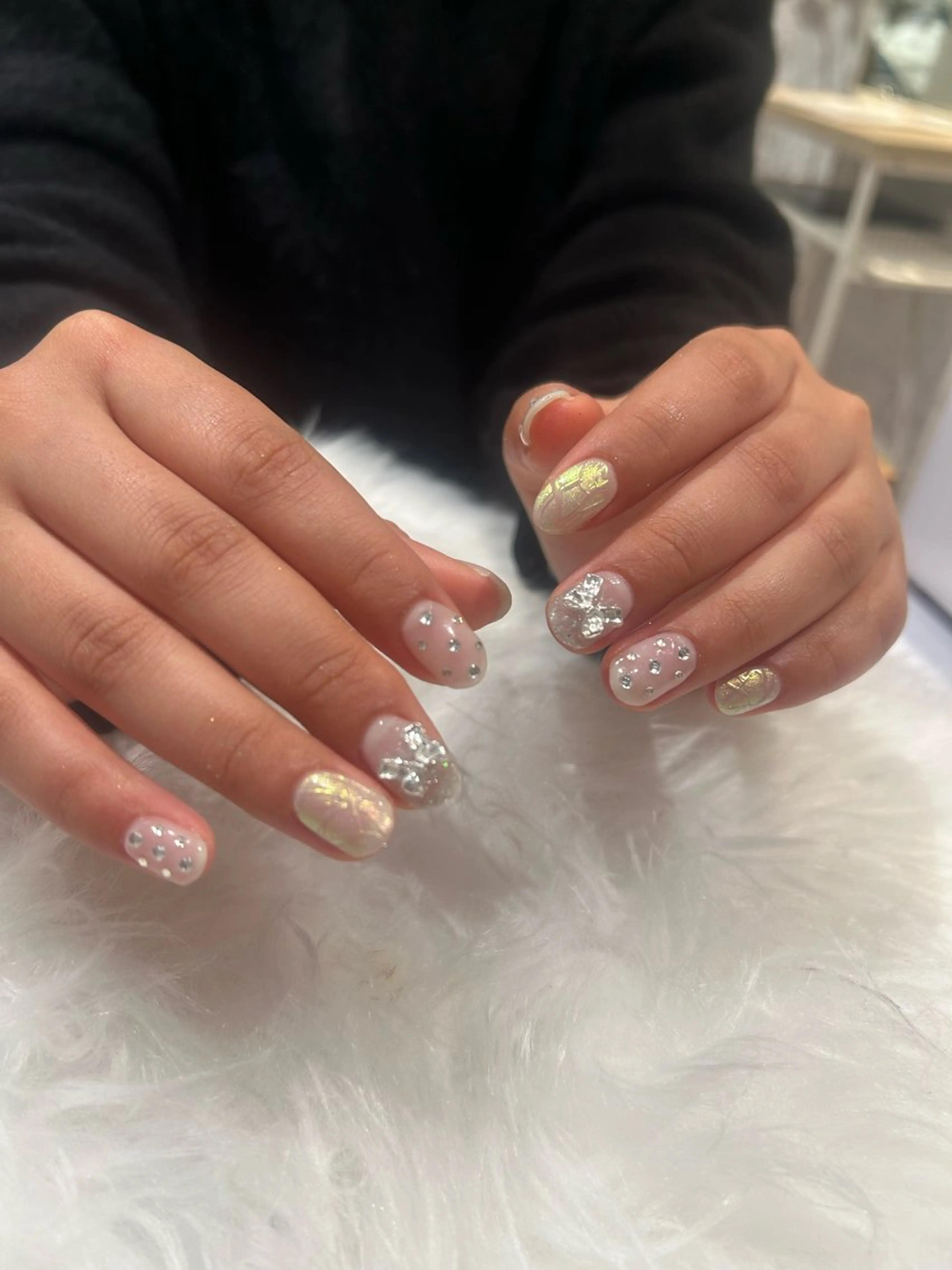 ネイル ハンドネイル ♡ハイトーン★ ネイル/しの♡のヘアスタイル