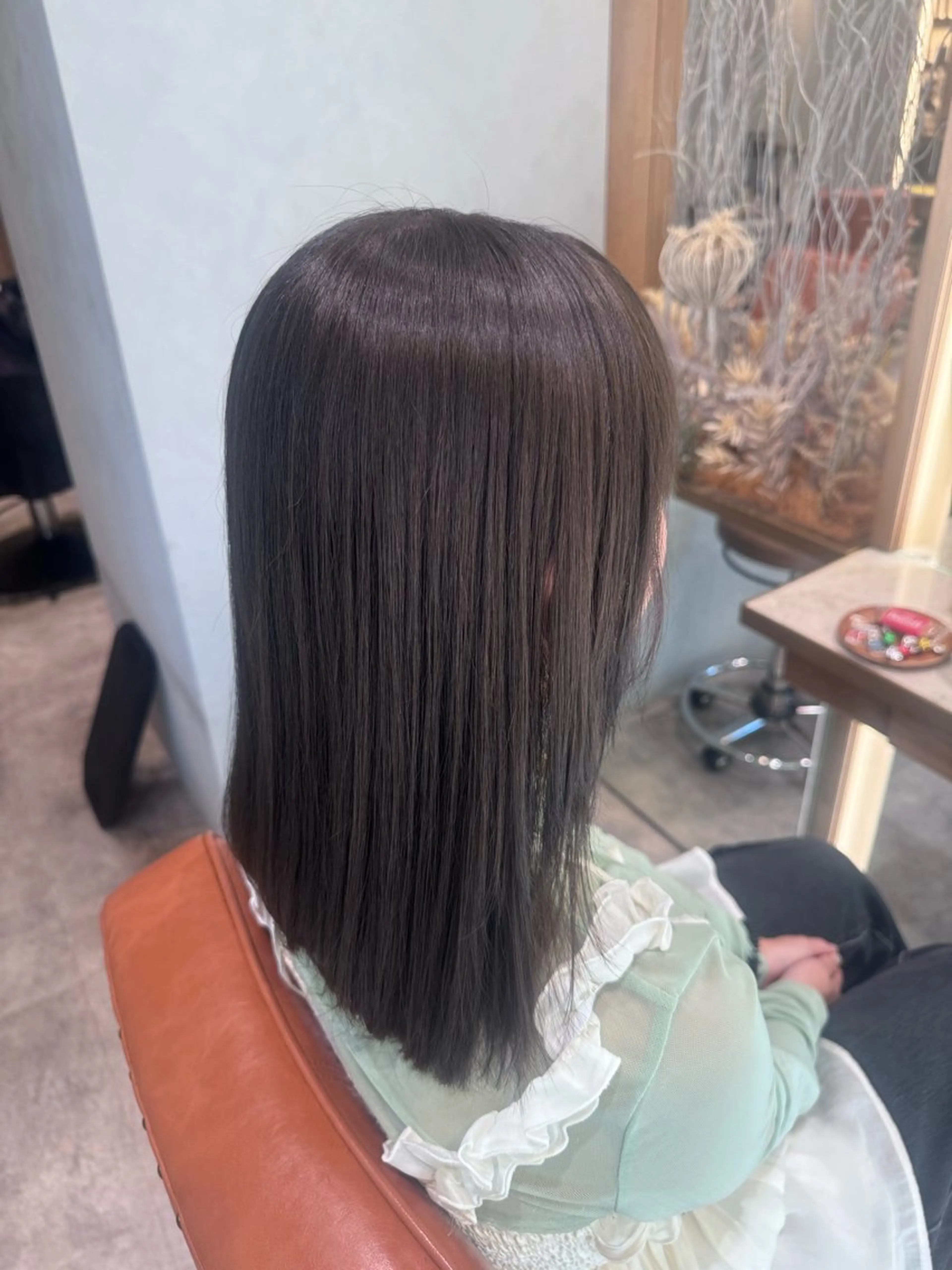 セミロング カラー グレージュ ☁️olelo国立 ☁️Minoriのヘアスタイル