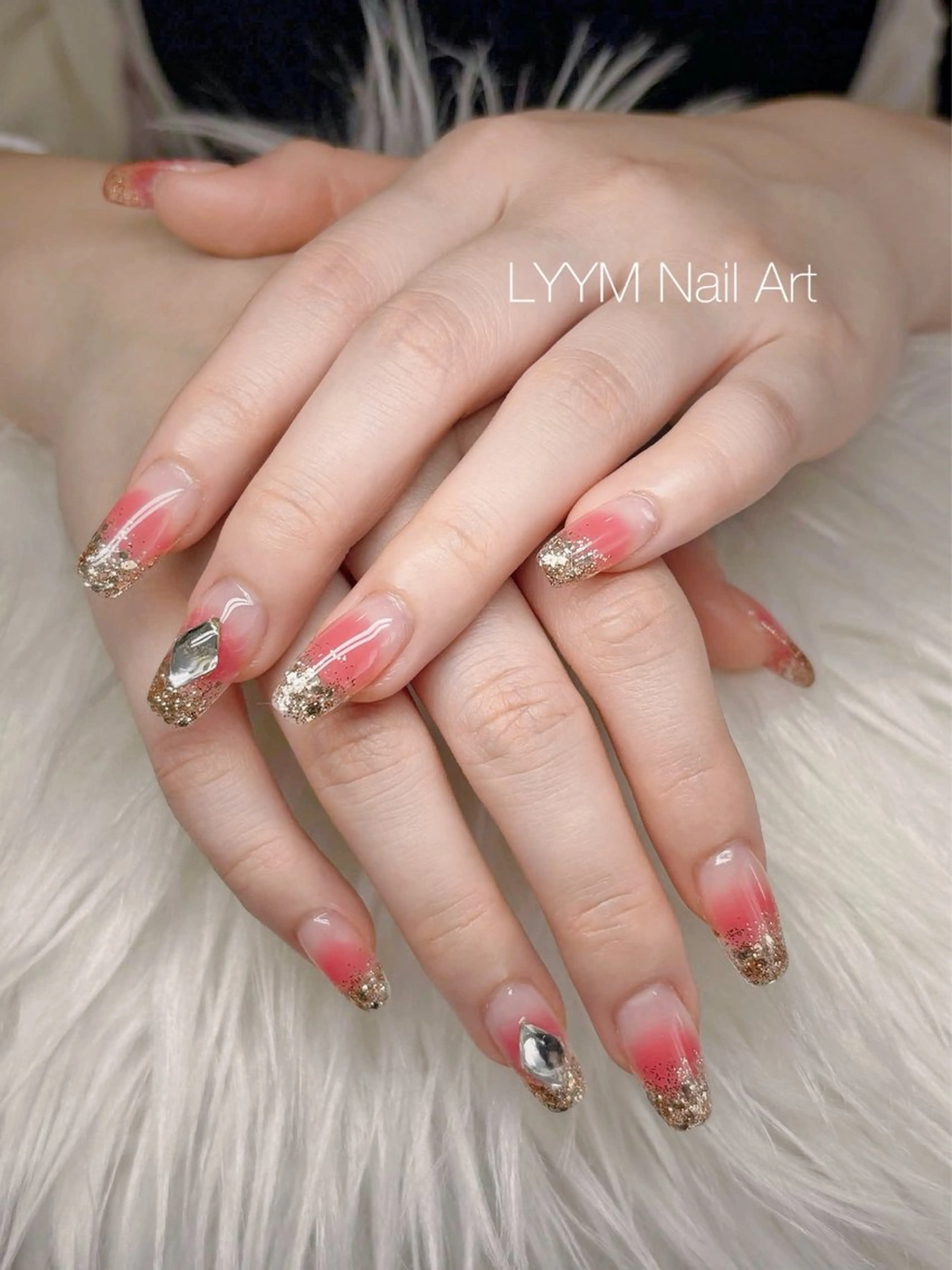 ネイル キラキラネイル ラメ(グリッター) LYYM Salonのネイルデザイン