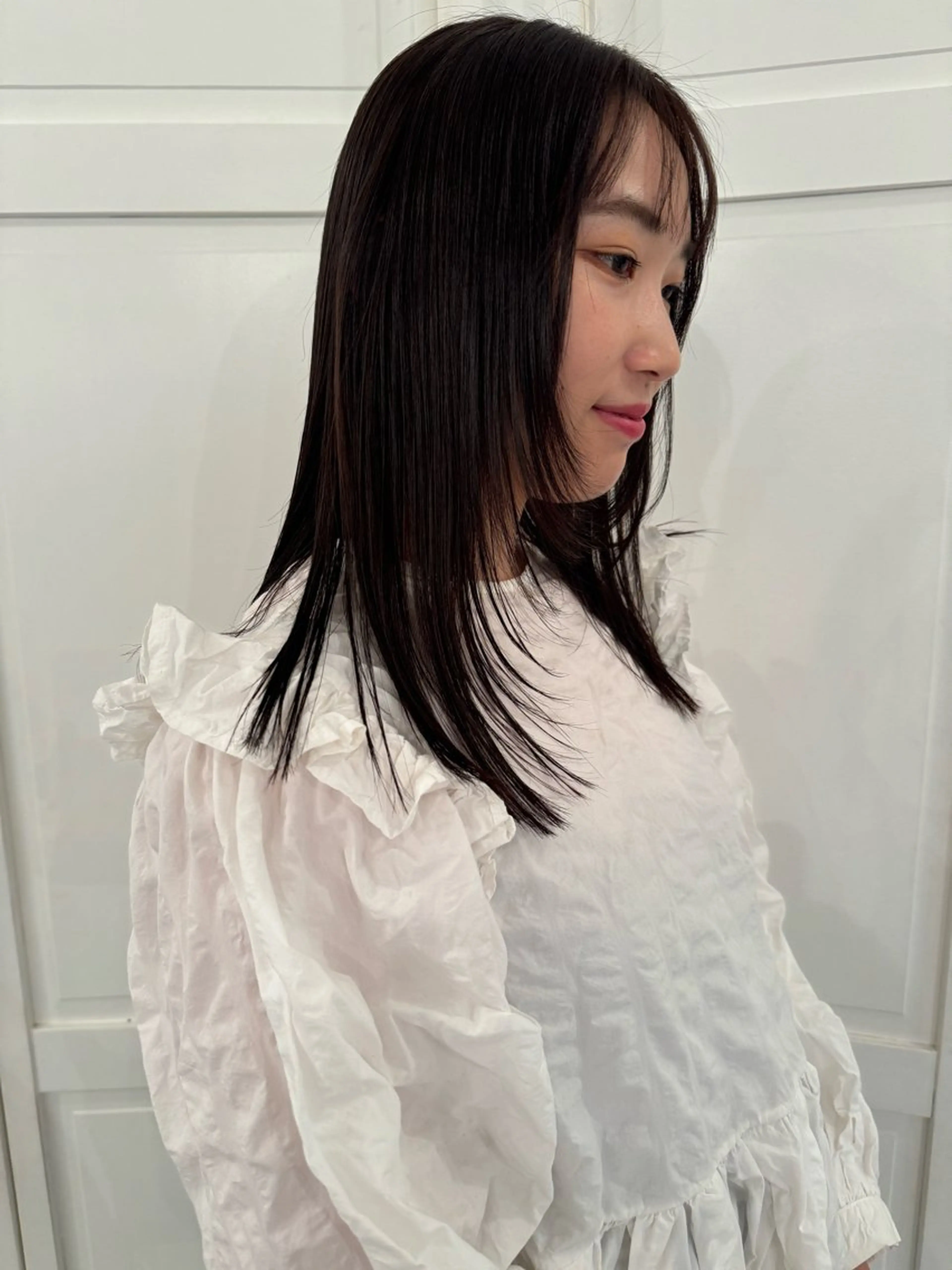 カラー カット ヘアカラー ブリーチカラー🎀 韓国風/寺門美優のヘアスタイル