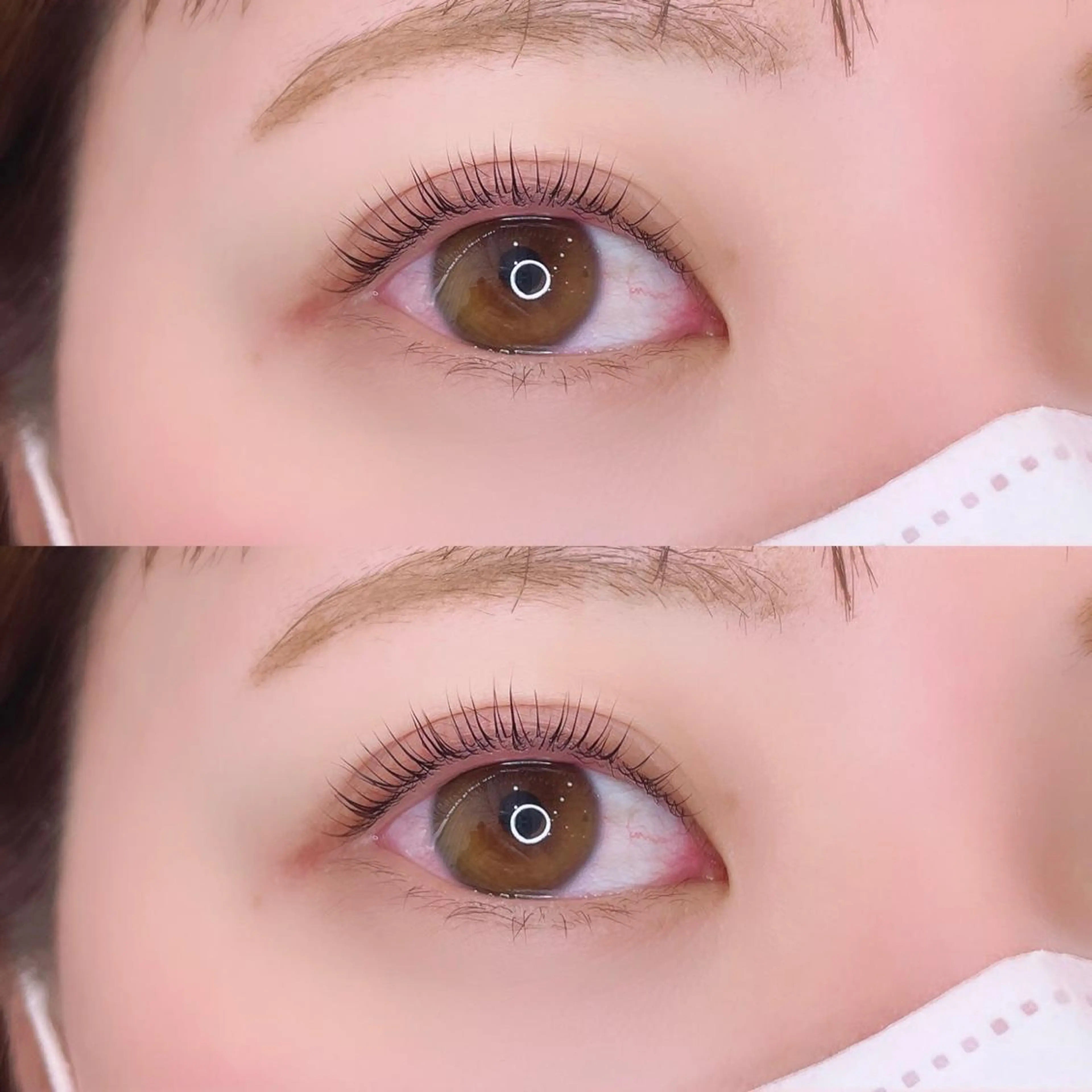 マツエク・マツパ パリジェンヌラッシュリフト アトリエハーロウ なるみのマツエク・マツパデザイン