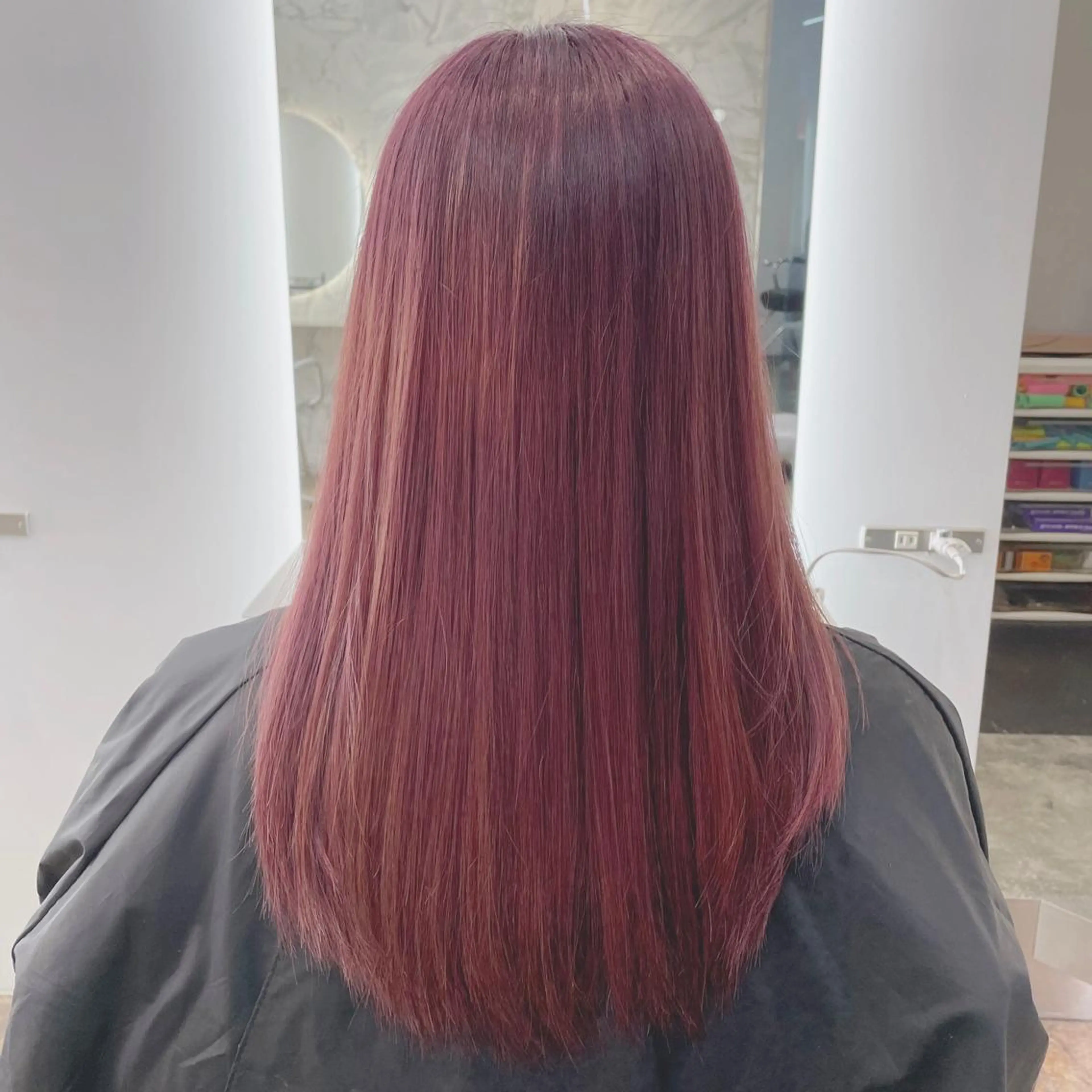 ロング カラー 韓国×網紅ヘア 🤍りん🤍のヘアスタイル