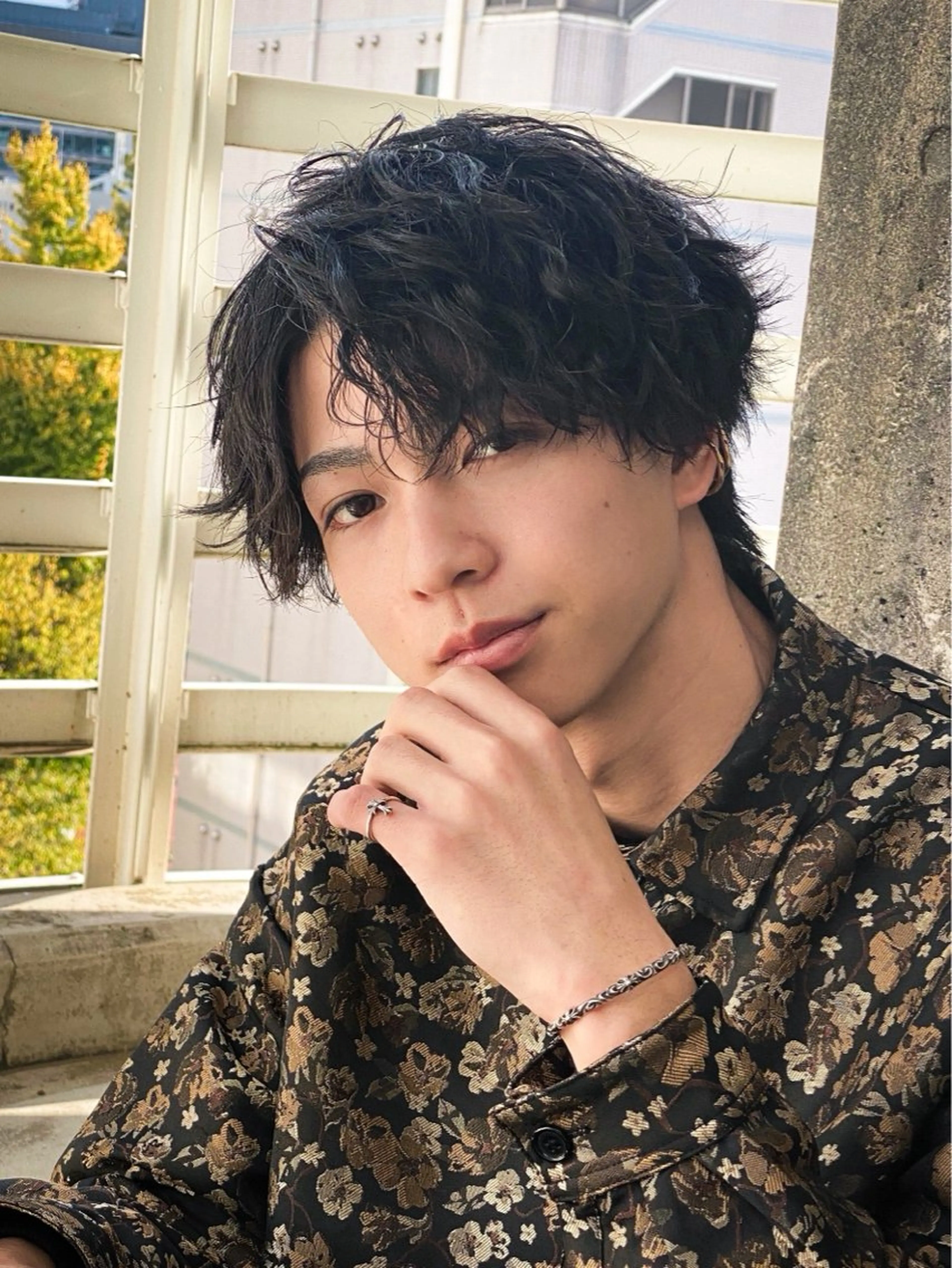 メンズ メンズパーマ 坂口 駿平のヘアスタイル