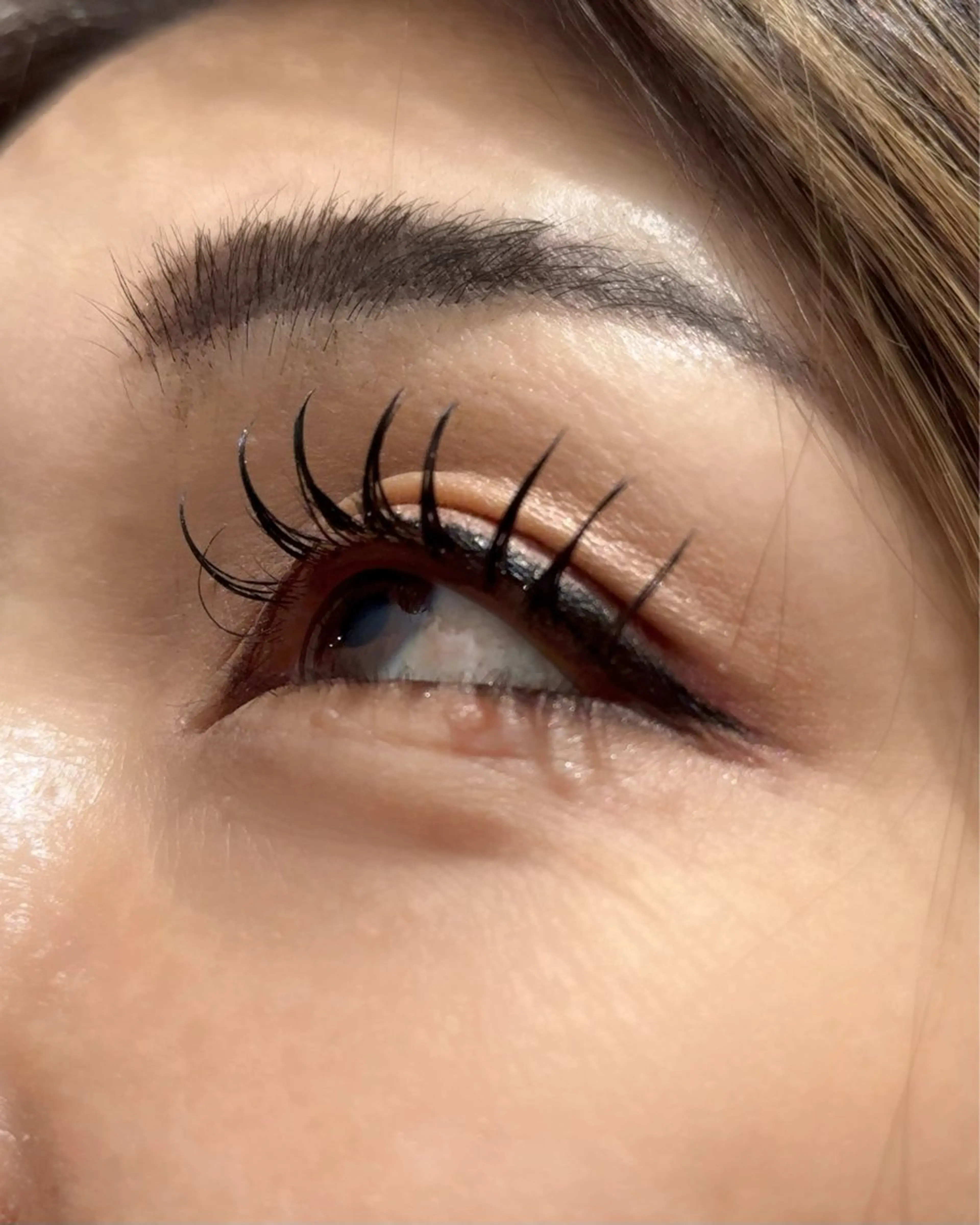 マツエク・マツパ Cカール フラットラッシュ 増田 真衣のマツエク・マツパデザイン