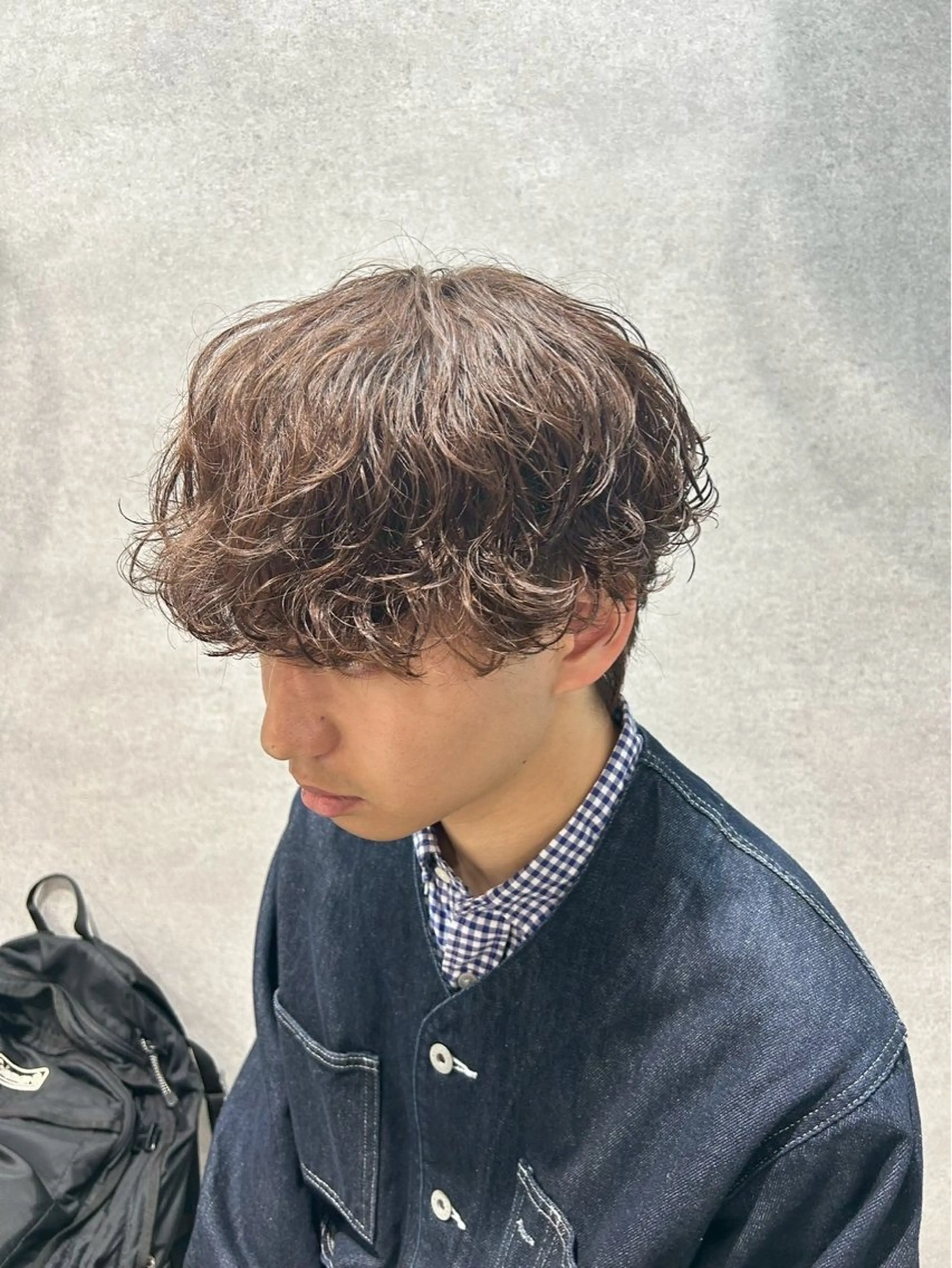 【季節限定メニュー💫】メンズカット+ワンカラー+炭酸スパ🫐の写真