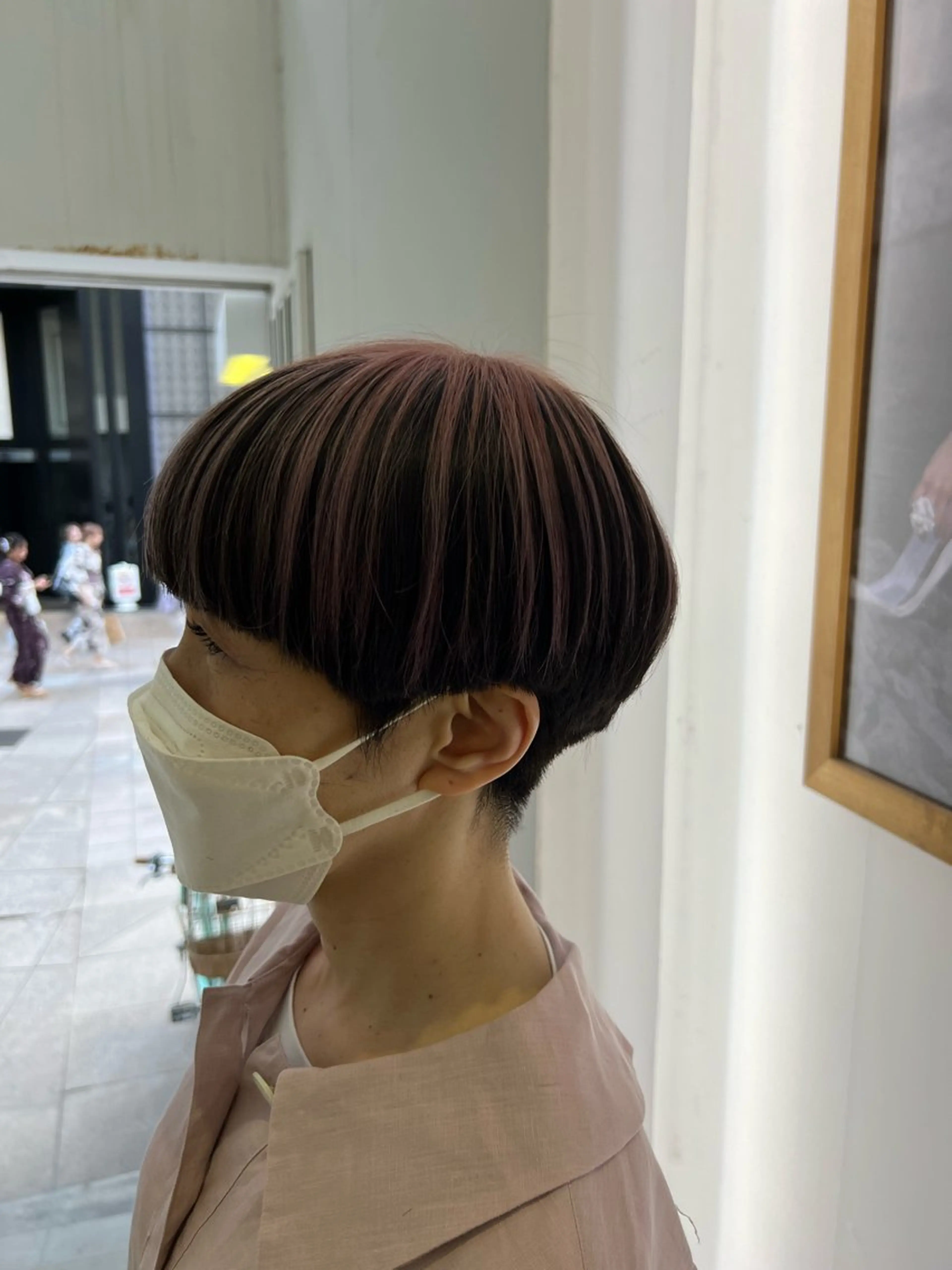 ショート 柴田 綺音のヘアスタイル