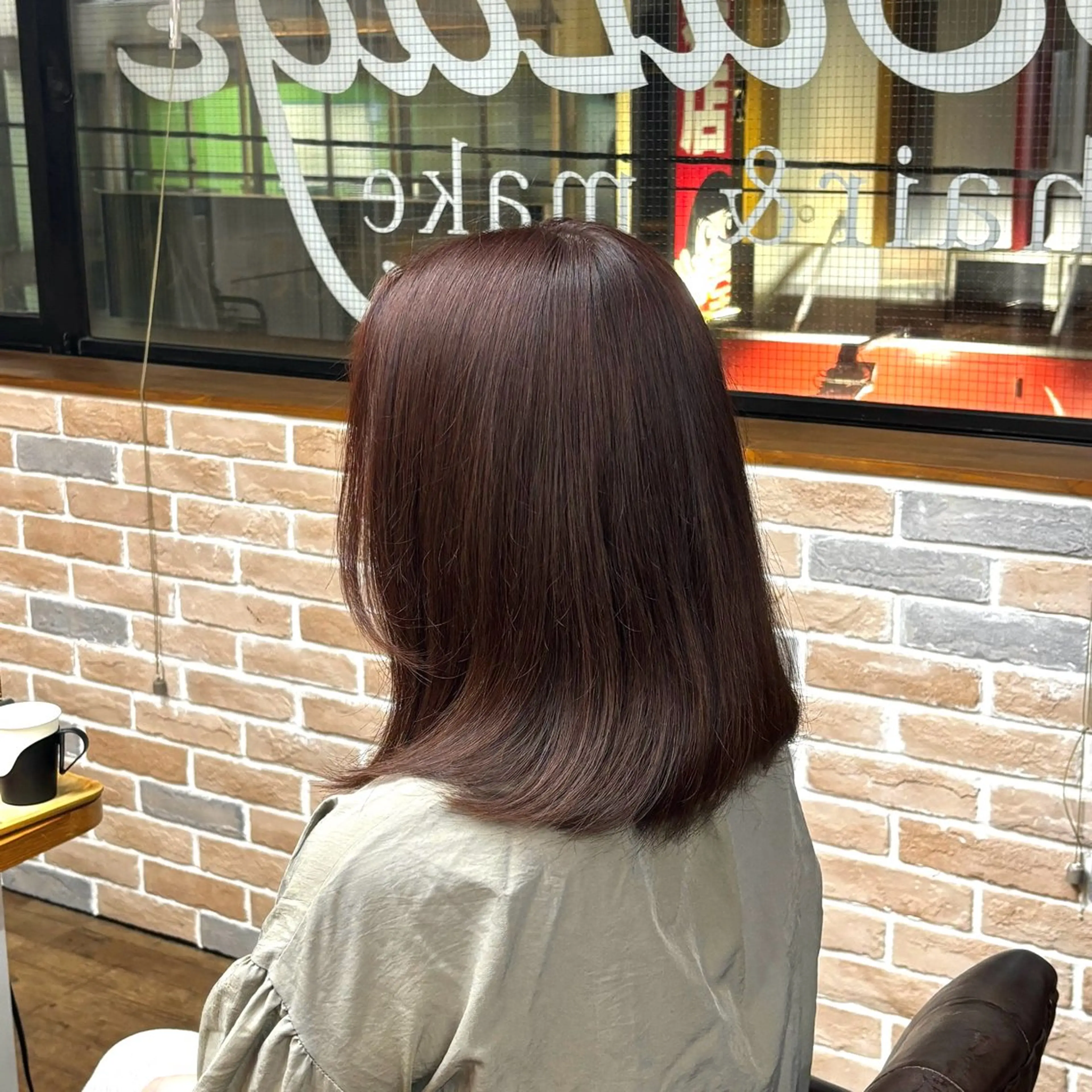 カラー ブラウンカラー ピンクカラー ヘアカラー 種田菜々🫧/ モデル募集中のヘアスタイル