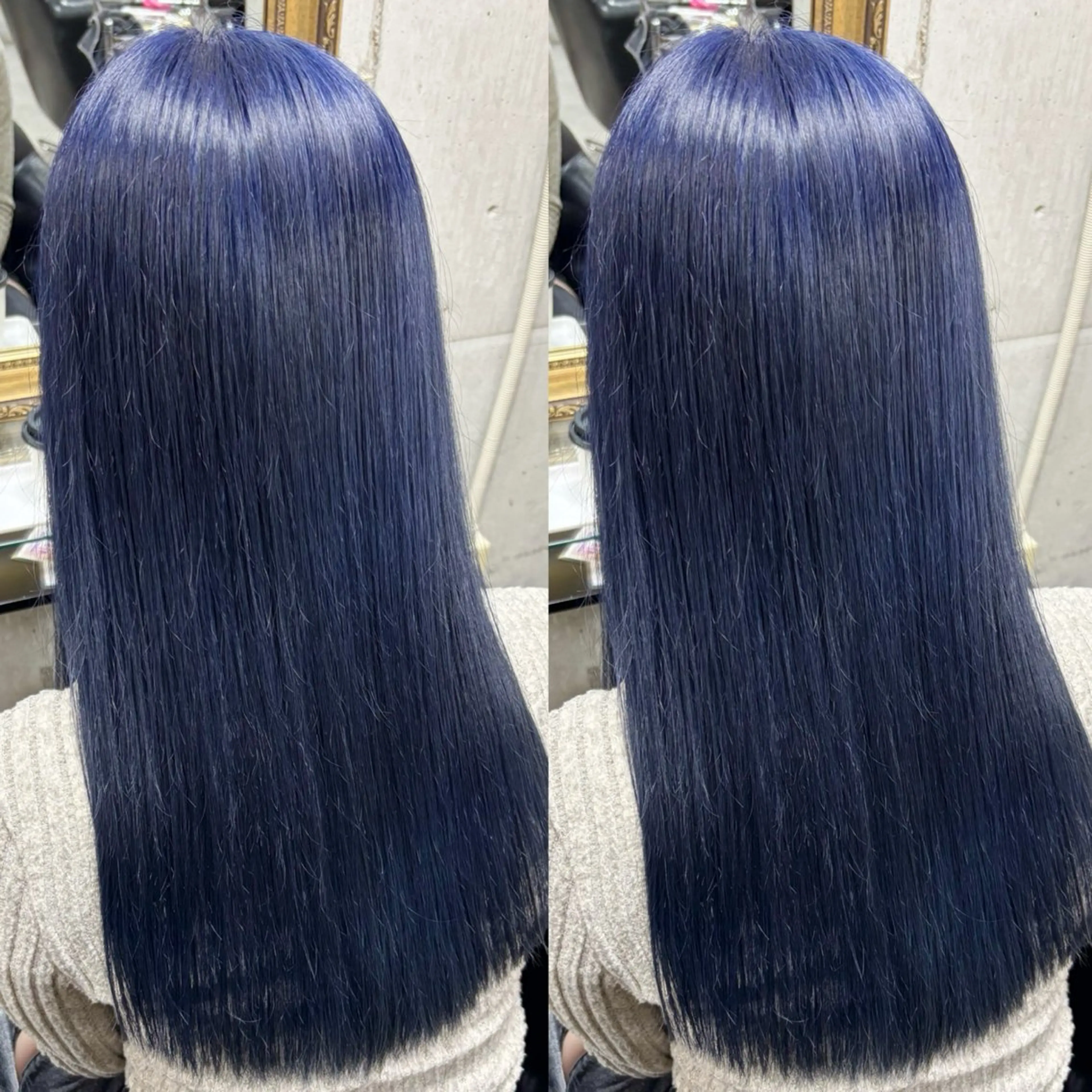 ロング カラー ヘアカラー 💎色落ち綺麗に白肌 ラベンダー💎りんのヘアスタイル