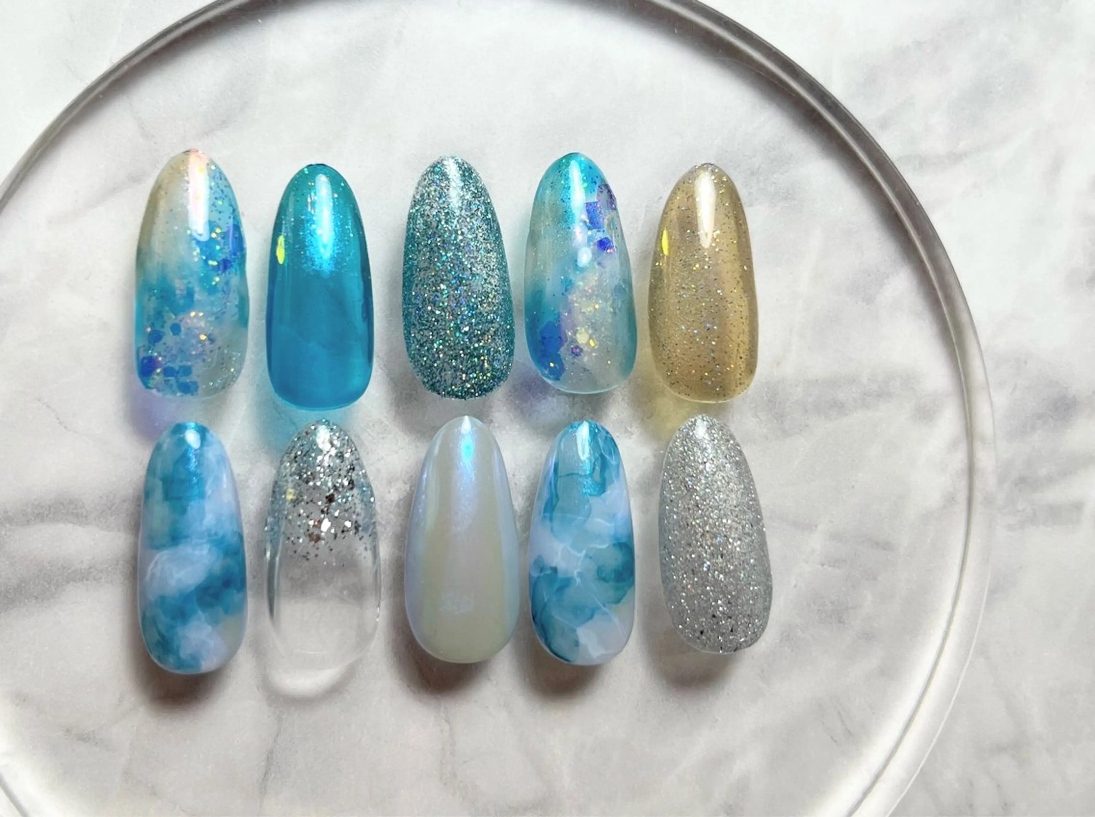 ネイル なんば7nail YUZUHAのネイルデザイン